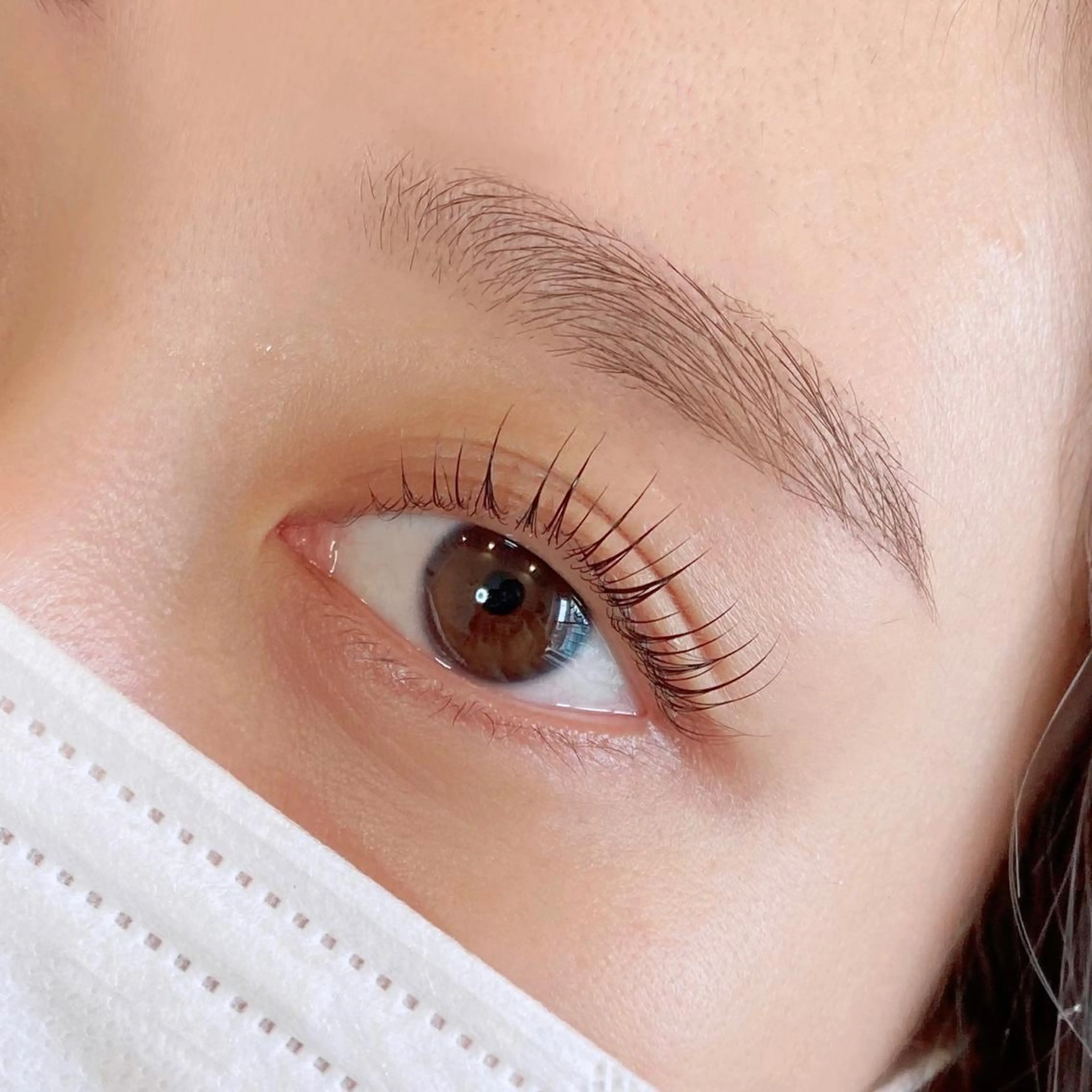 マツエク・マツパ アイブロウ ジャパンアイリストカレッジ天王寺校所属・岩野 夢加のマツエク・マツパデザイン