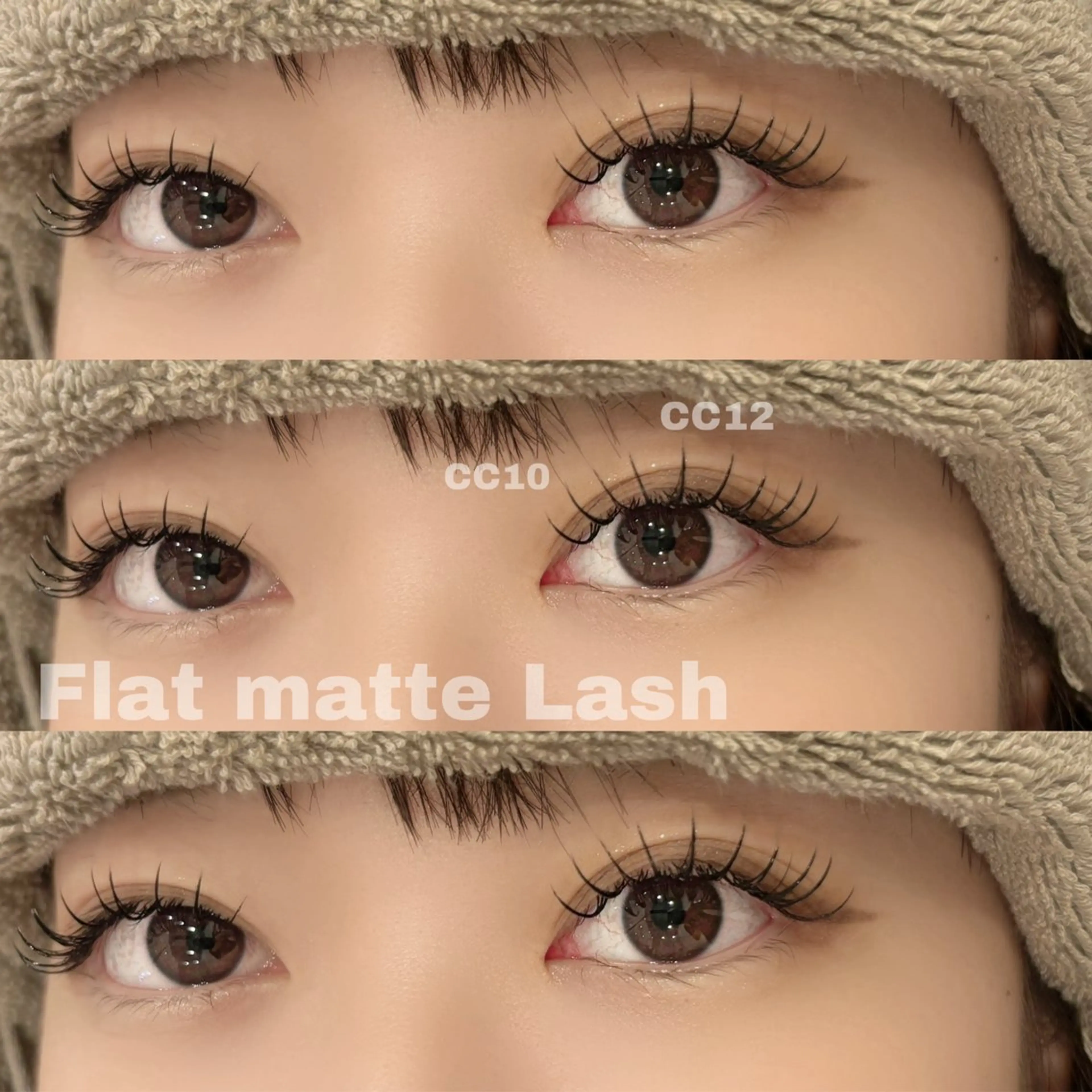 マツエク・マツパ 束感まつ毛 CCカール Cカール フラットラッシュ Eye ELSA lash栄店の眉毛・アイブロウイメージ