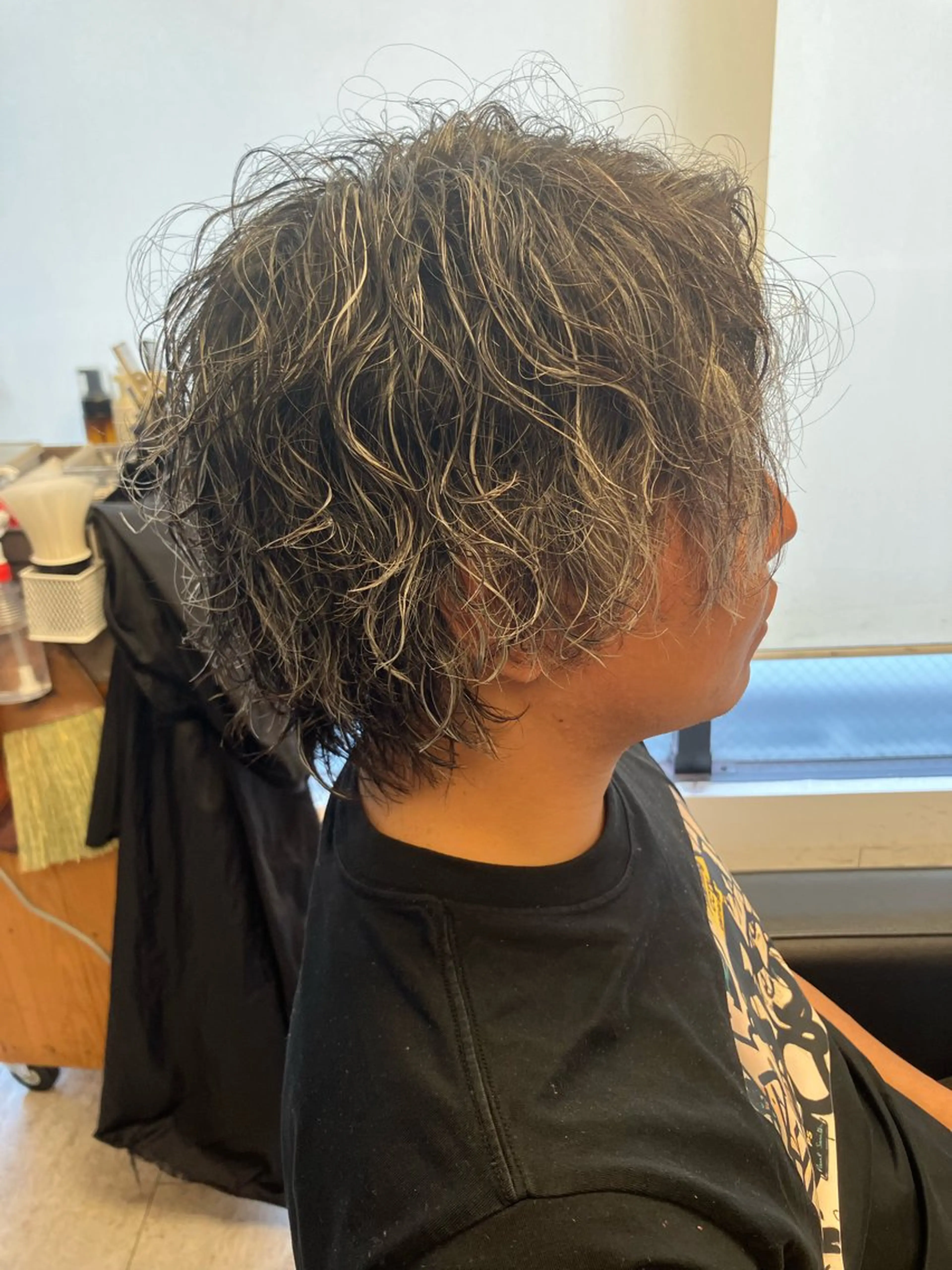 パーマ メンズ カット ヘアカラー パーマ メンズ特化/パーマ/ フェードWATARUのヘアスタイル