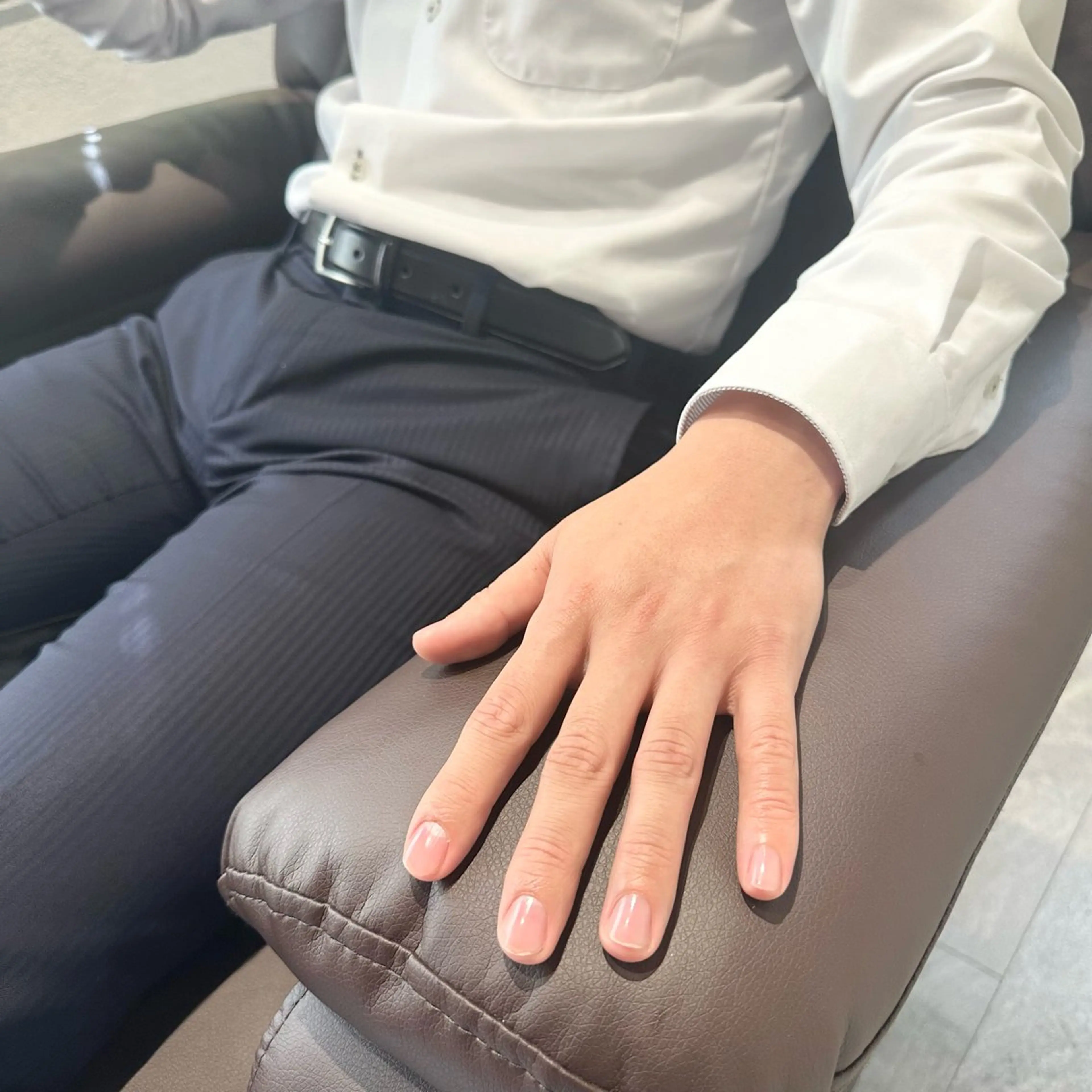 メンズ ネイル メンズパーマ ドット フットネイル ジェルネイル メンズネイル enn.《エンドット》所属・enn. 【眉毛/ネイル】のネイルデザイン