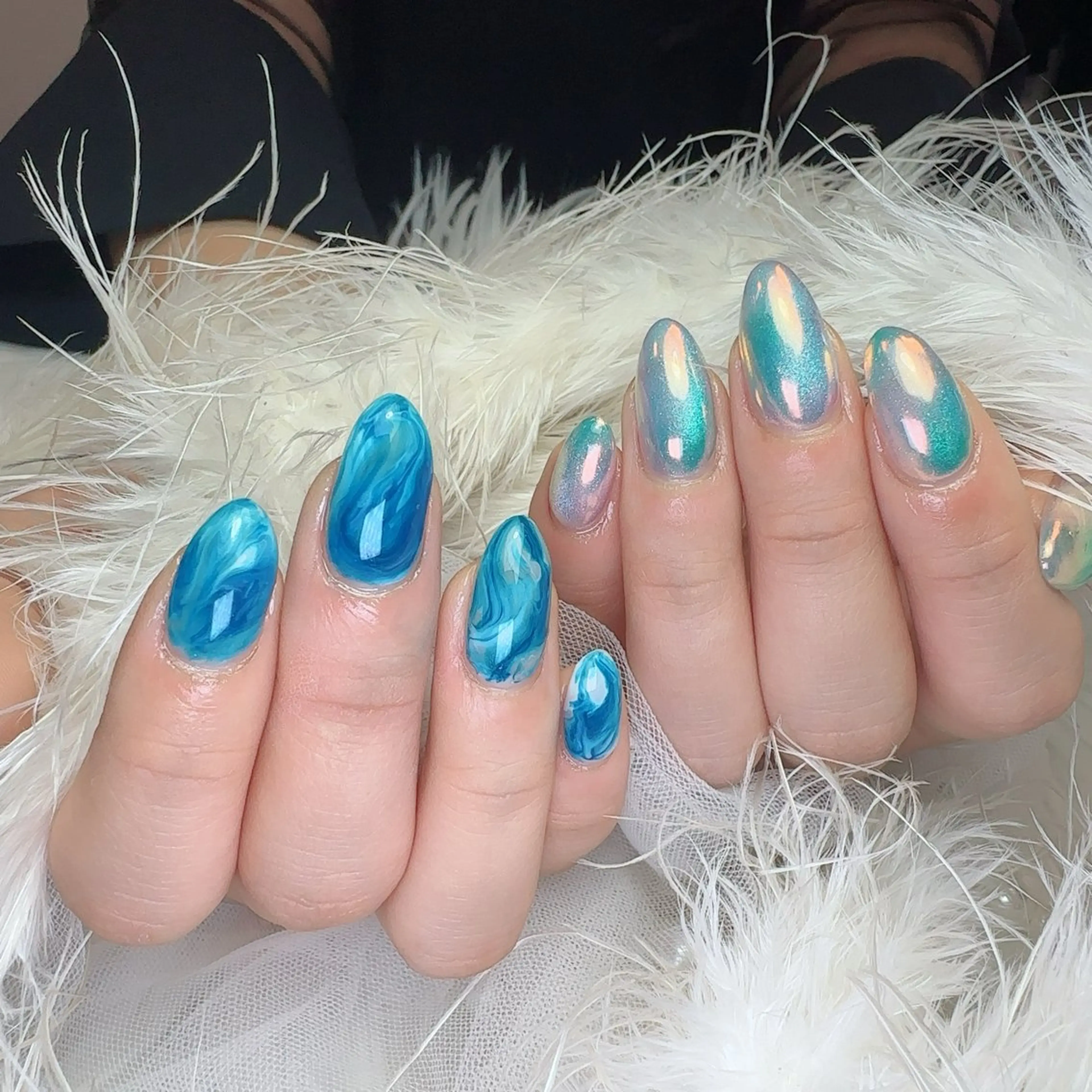 ネイル 成人式 長さ出し フットネイル フレンチネイル ジェルネイル ハンドネイル ハンドケア nail salon Feerieのネイルデザイン