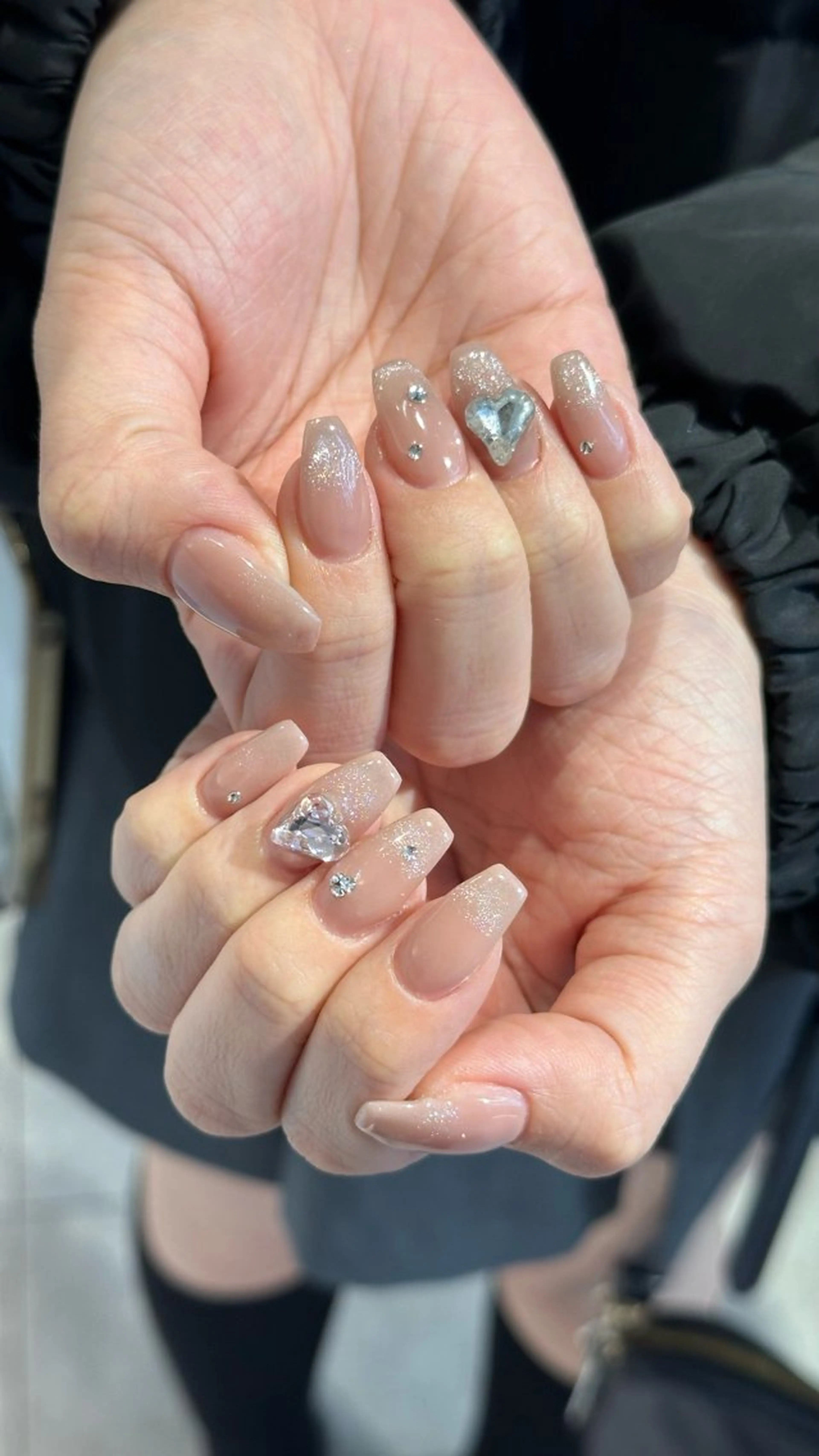 ネイル ハンドネイル 🎀韓国レイヤー特化 🎀ベージュ/ミクのヘアスタイル