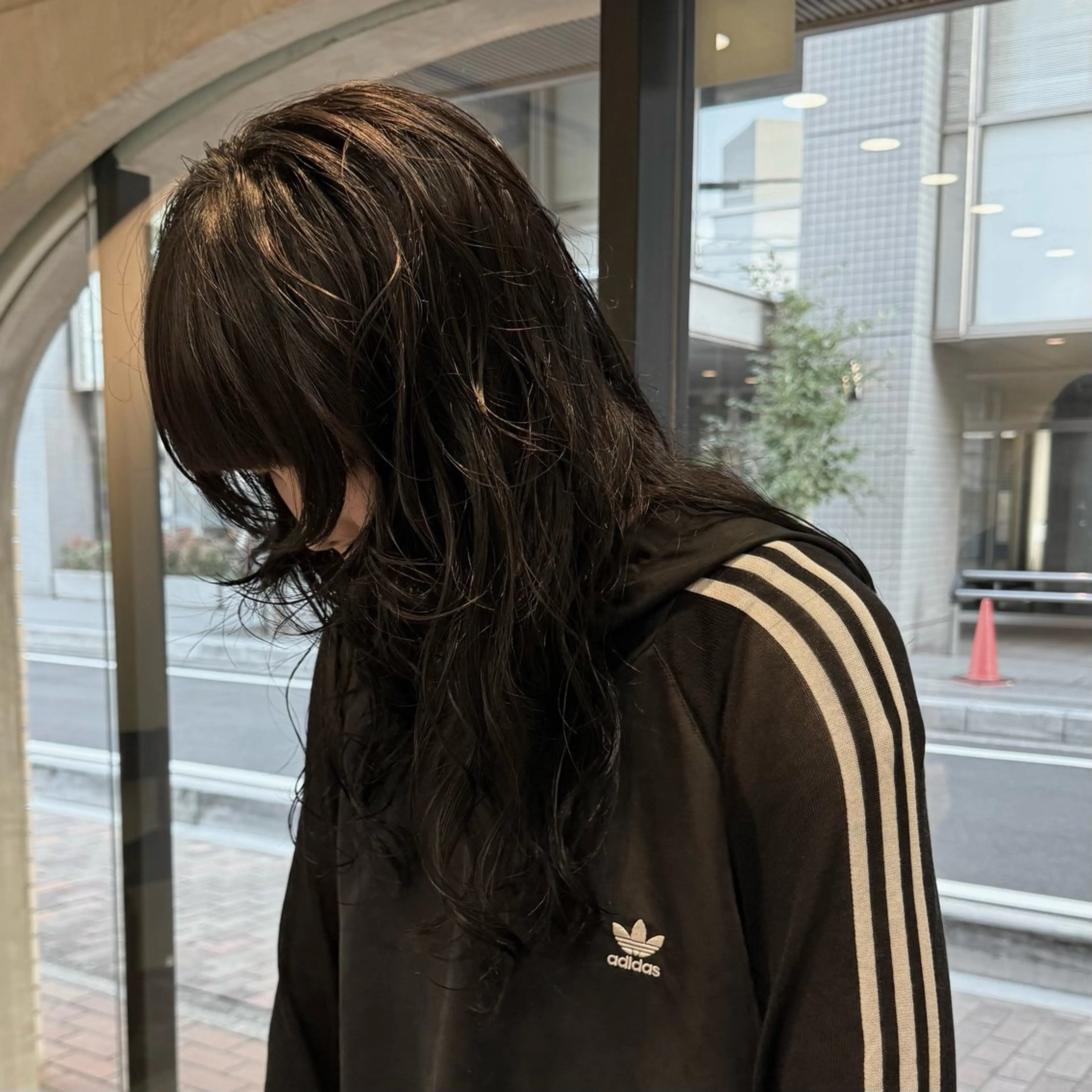 ロング カラー パーマ mizu🐾 hair braceのヘアスタイル