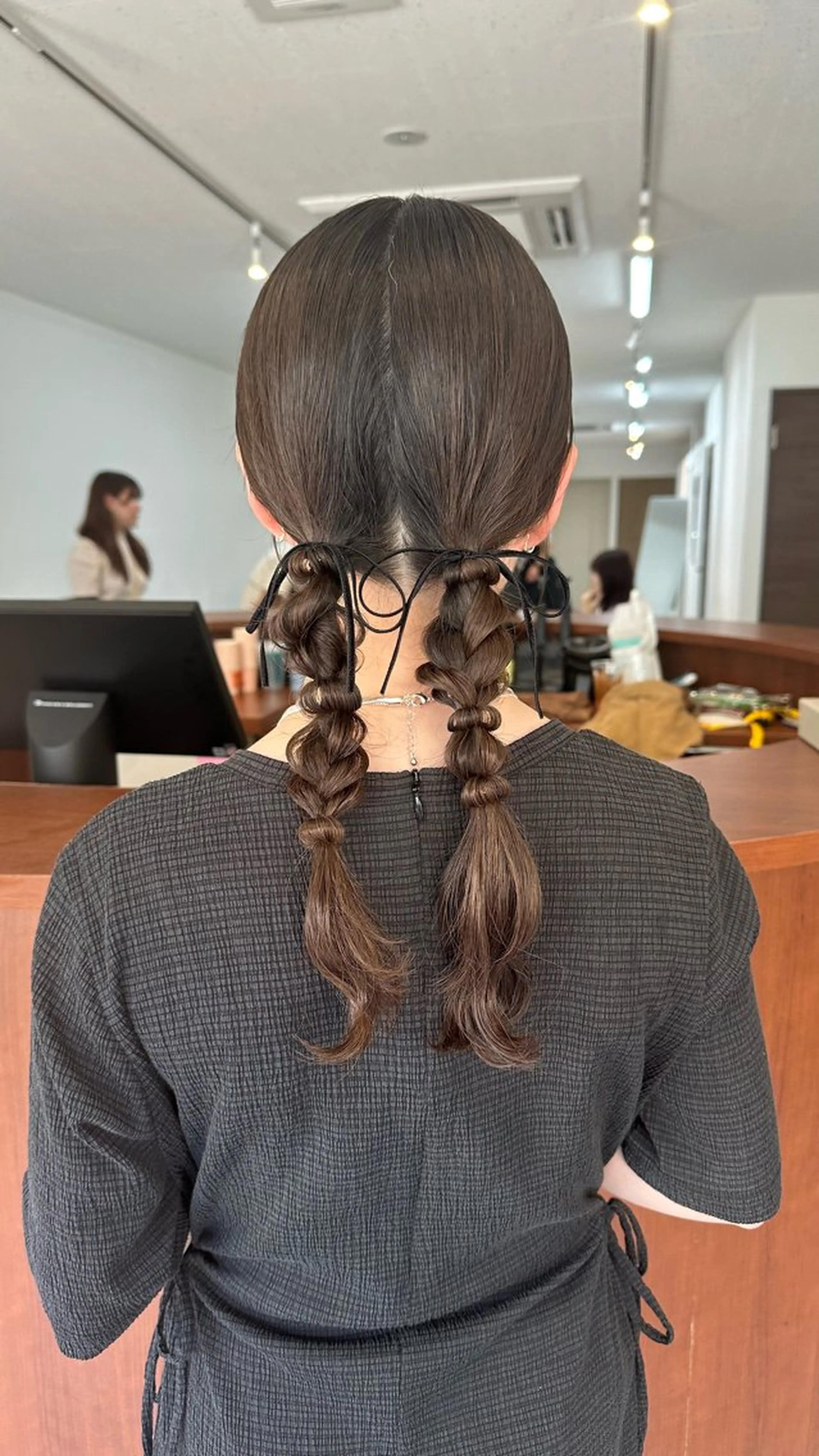 ミディアム ヘアセット 🌈トップデザイナー 金沢駅近nanamiのヘアスタイル