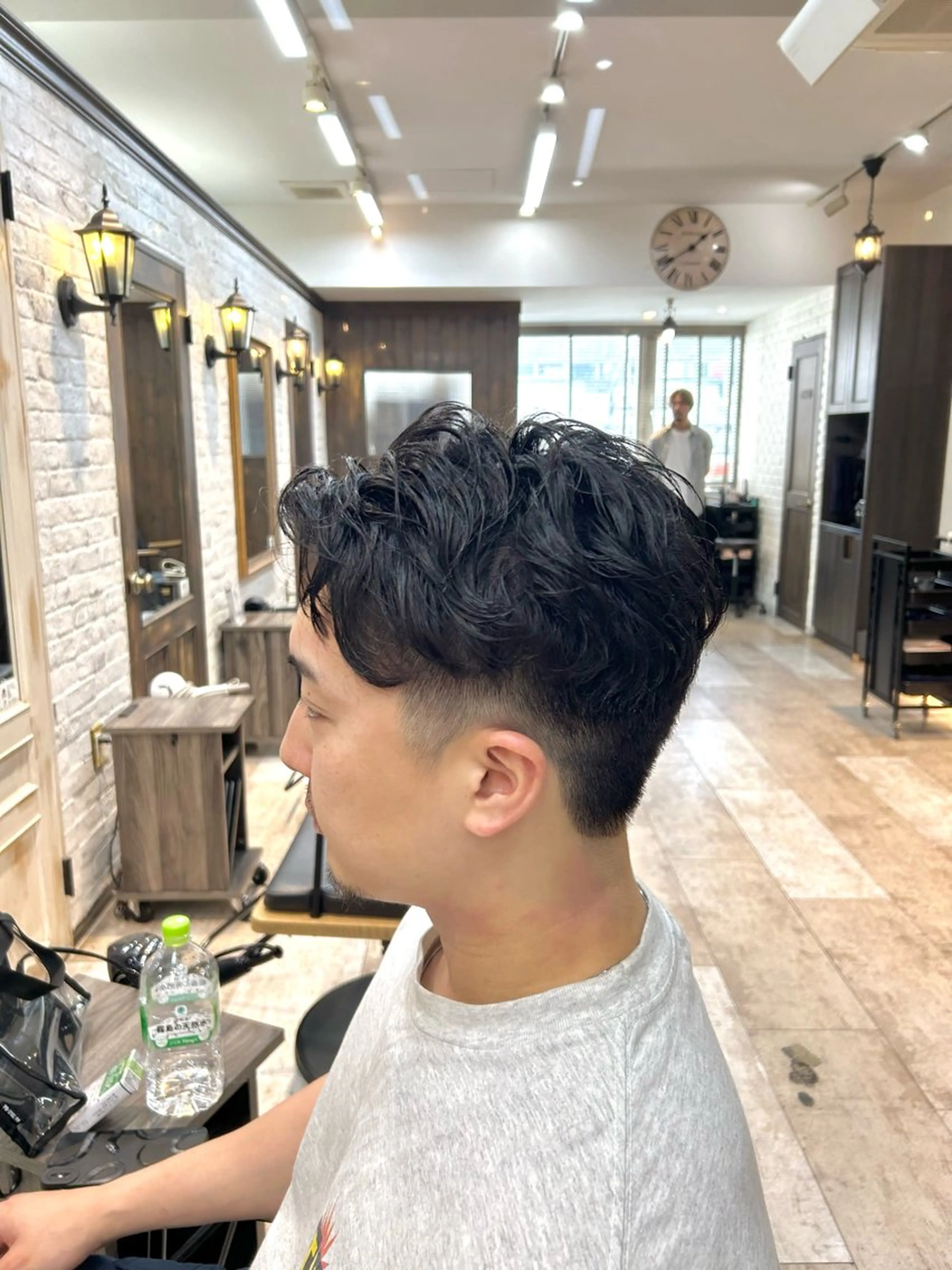 ショート パーマ メンズ 林 美佑のヘアスタイル