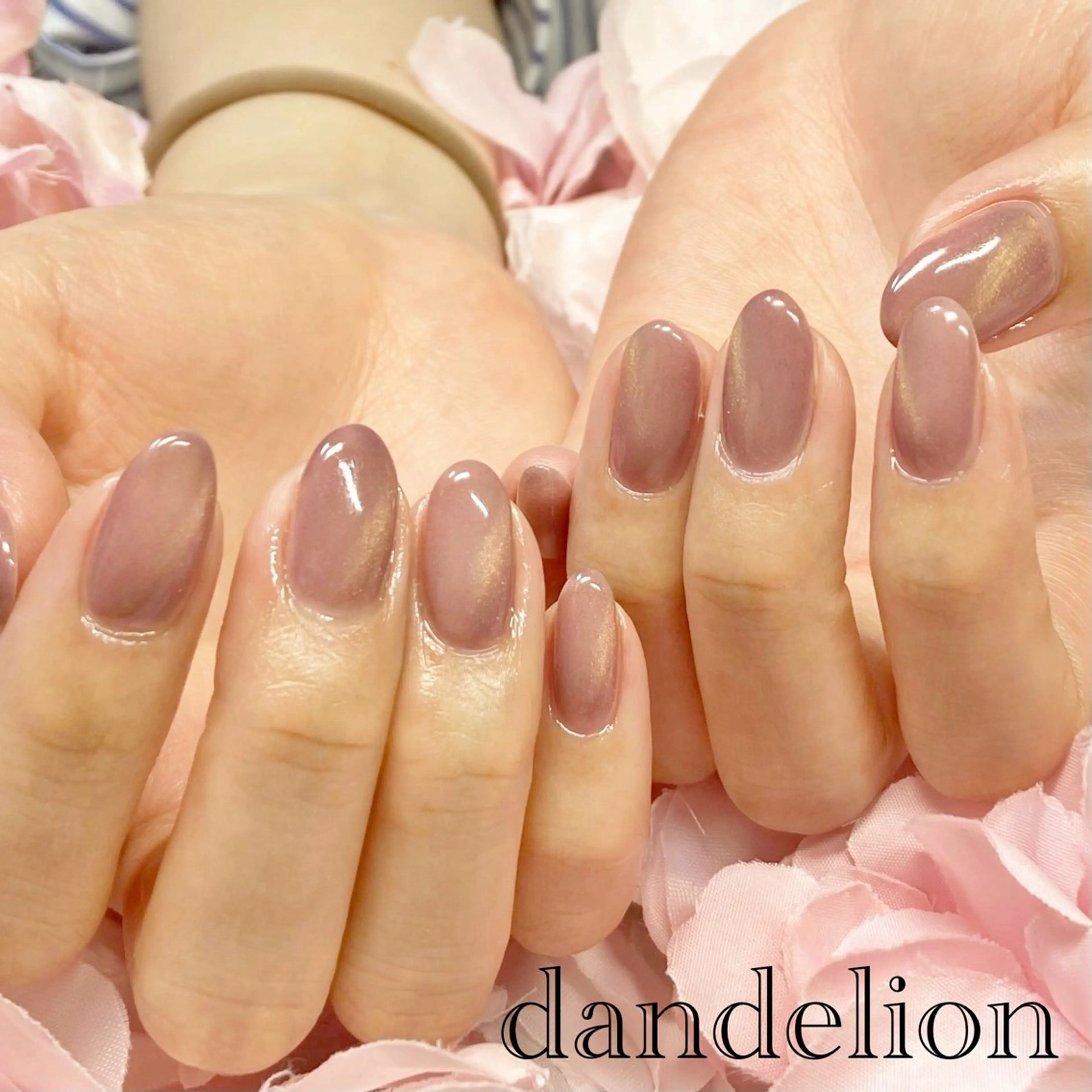 ネイル ハンドネイル ハンドケア dandelion ダンデライオンのネイルデザイン