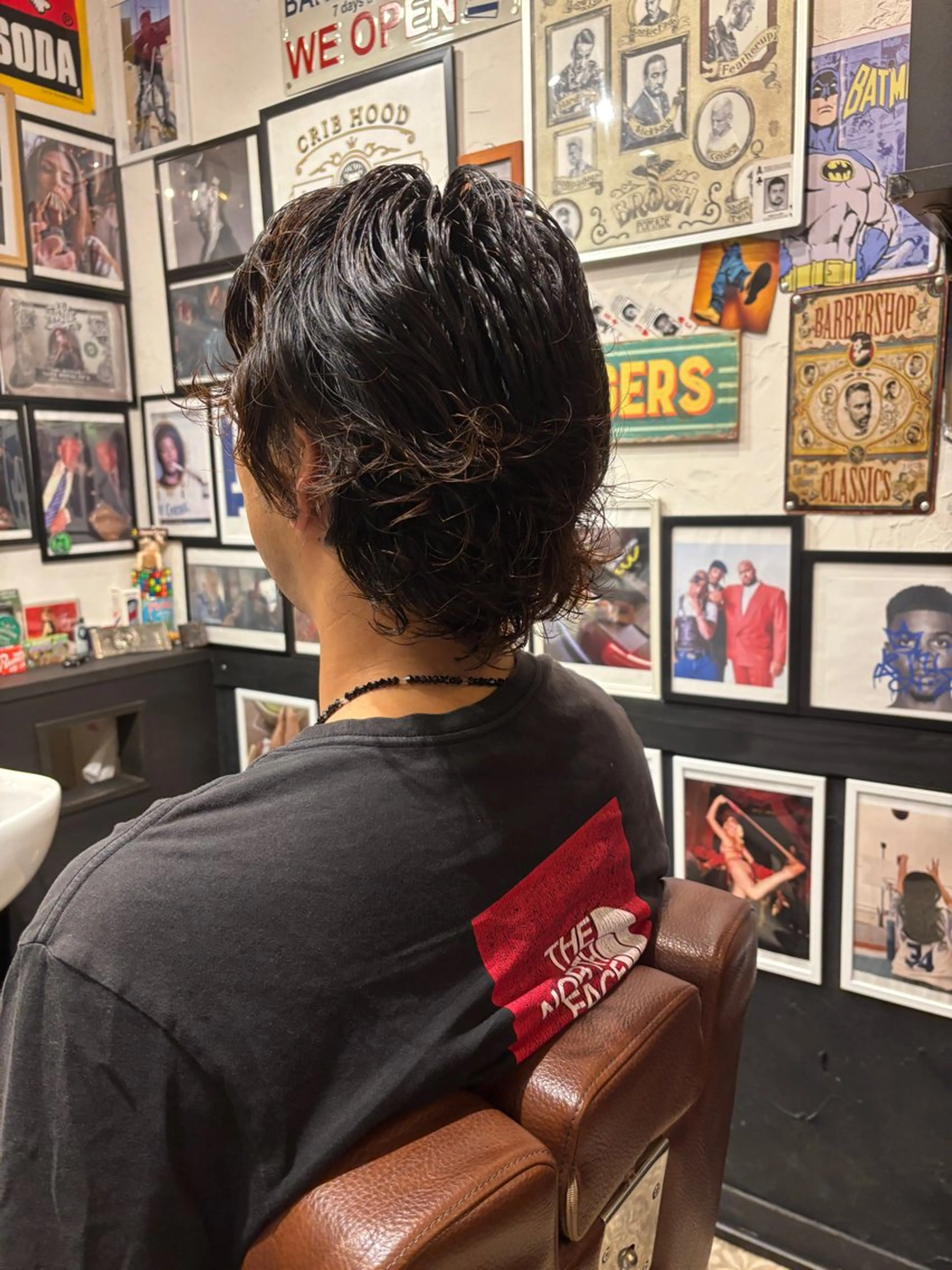 ミディアム メンズ CribHoodbarbershop所属・白井 昇太のヘアスタイル