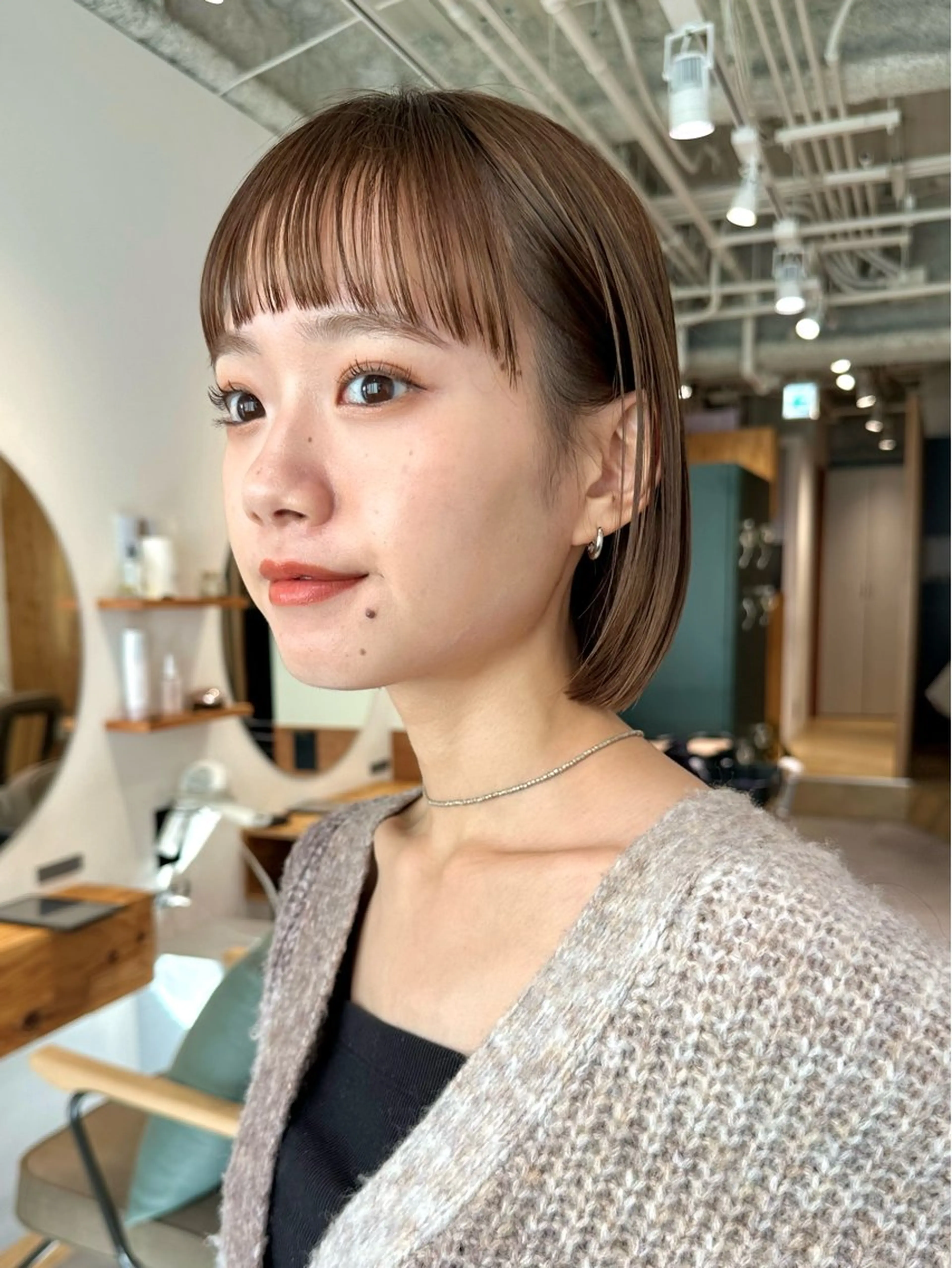 ショート sea by luvismけやき通り2号店所属・ボブ/ショート/ 縮毛矯正/岸本恭明のヘアスタイル