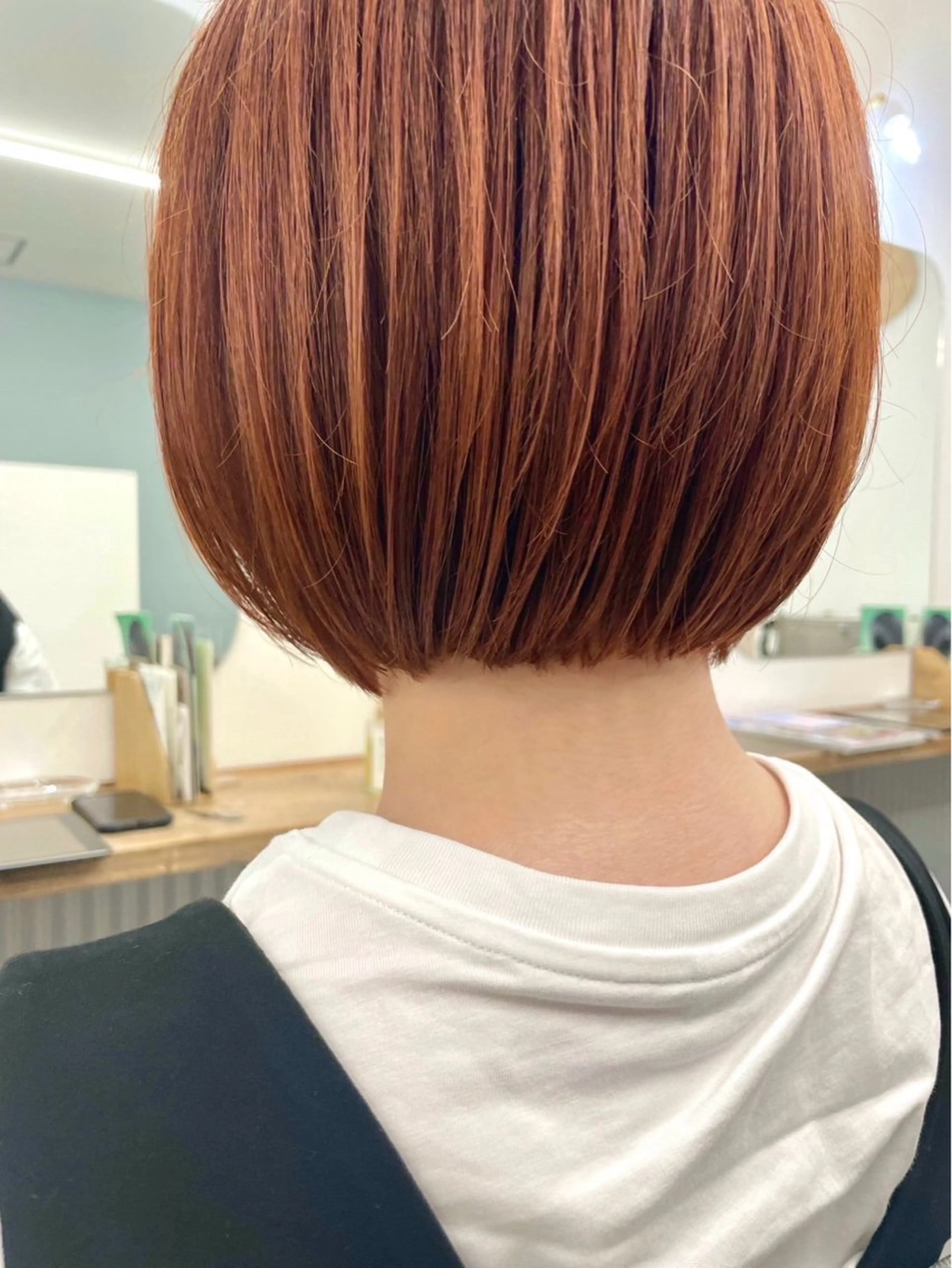 カット+ダブルカラーの写真