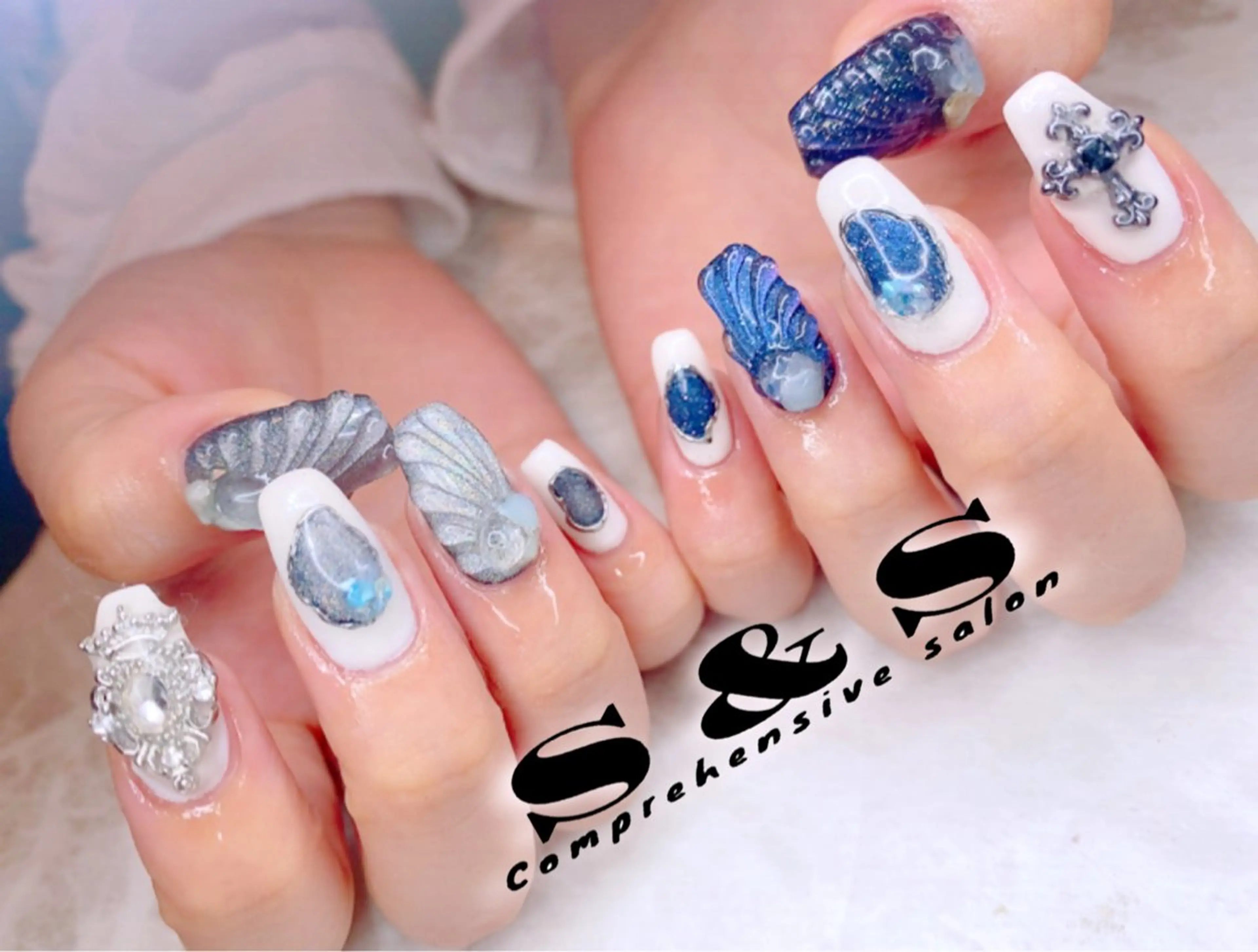 ネイル マグネットネイル S&S 村田小百合のネイルデザイン