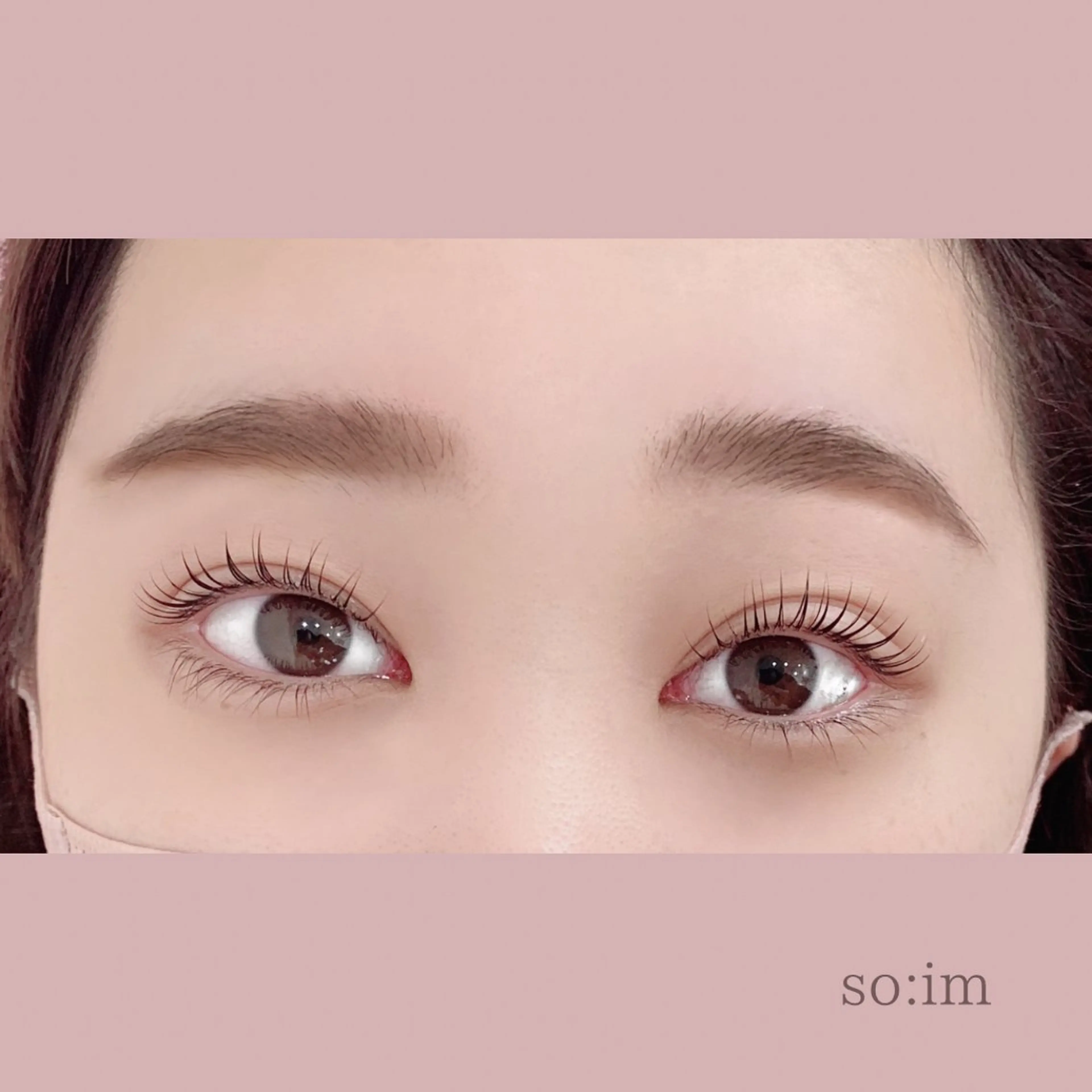 マツエク・マツパ so:im所属・so:im sonの眉毛・アイブロウイメージ