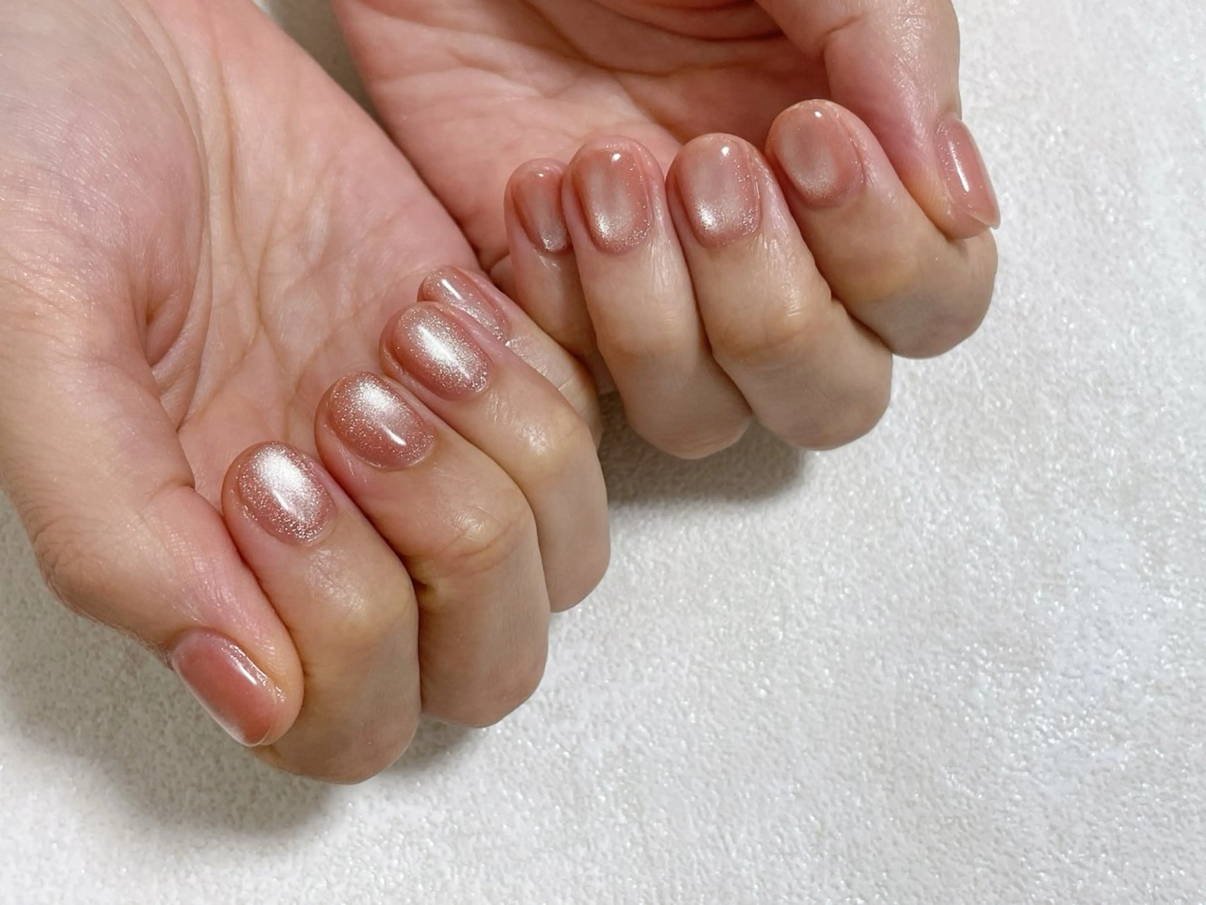 ネイル オーロラネイル フットネイル フレンチネイル ジェルネイル マグネットネイル ハンドネイル Mogu nail 二子玉川のネイルデザイン