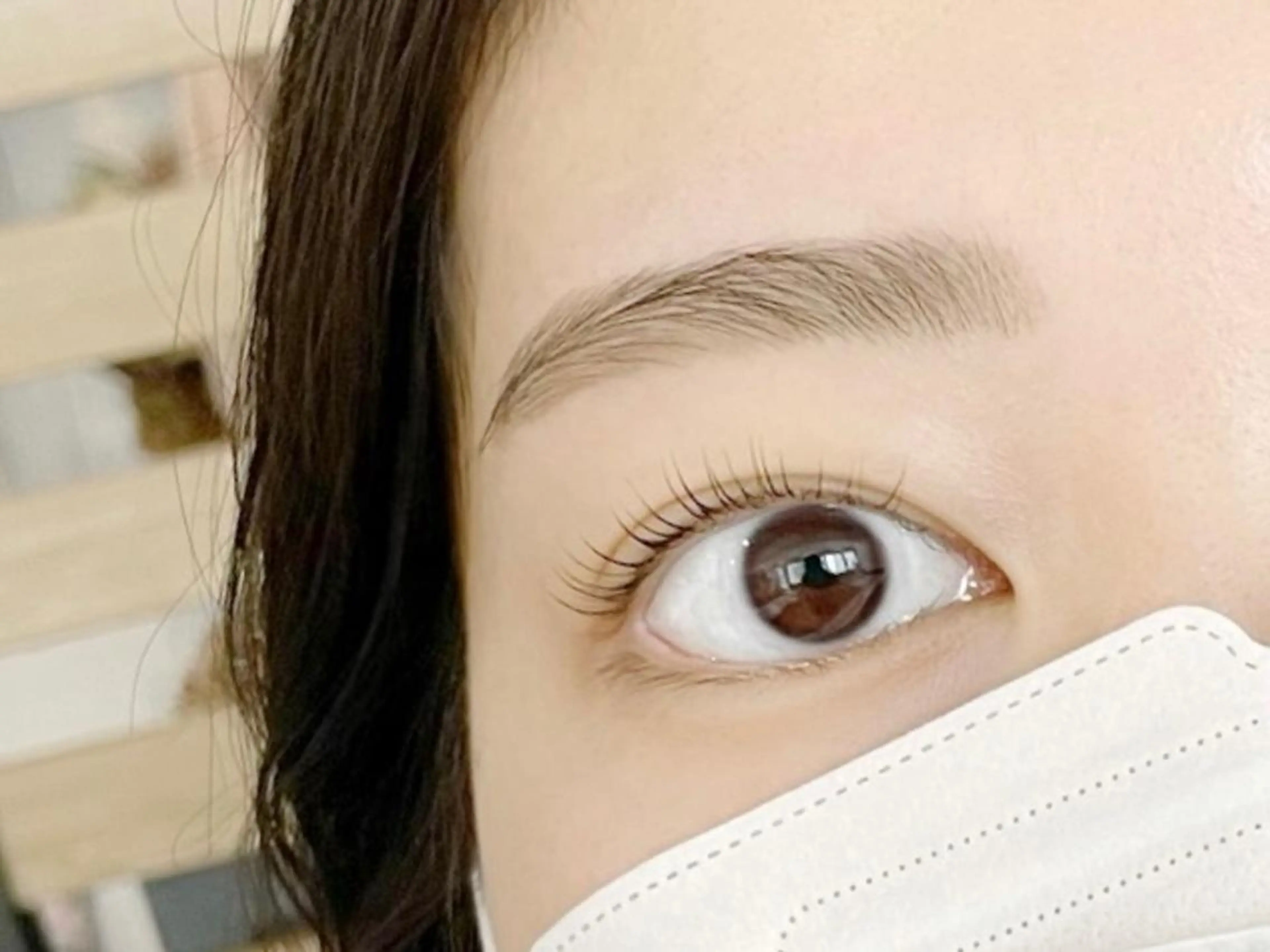 まつげパーマ/ラッシュリフト＋アイブロウデザインワックスの写真