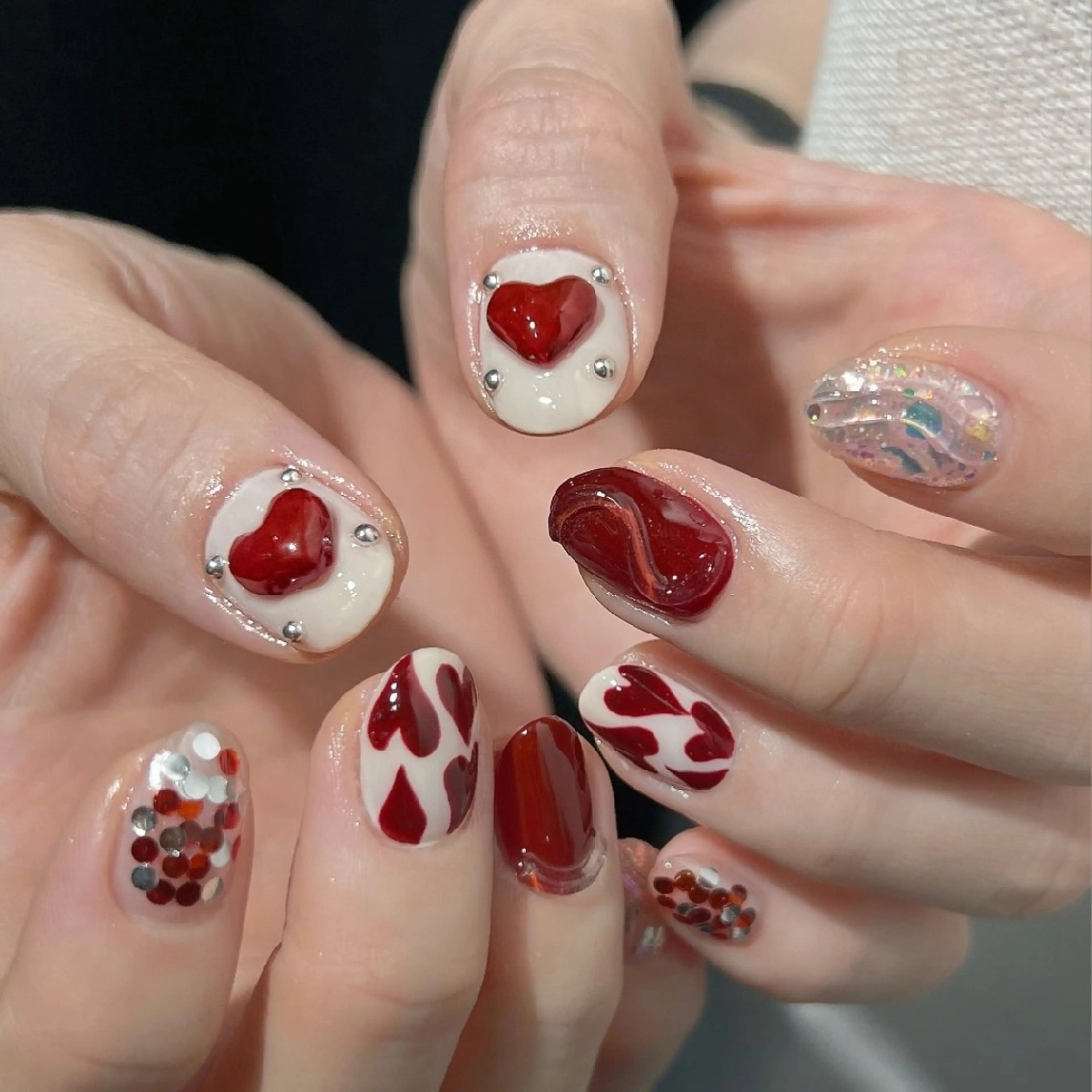 ネイル ハンドネイル Omina nail salon 駒込所属・Omina nail harukaのネイルデザイン