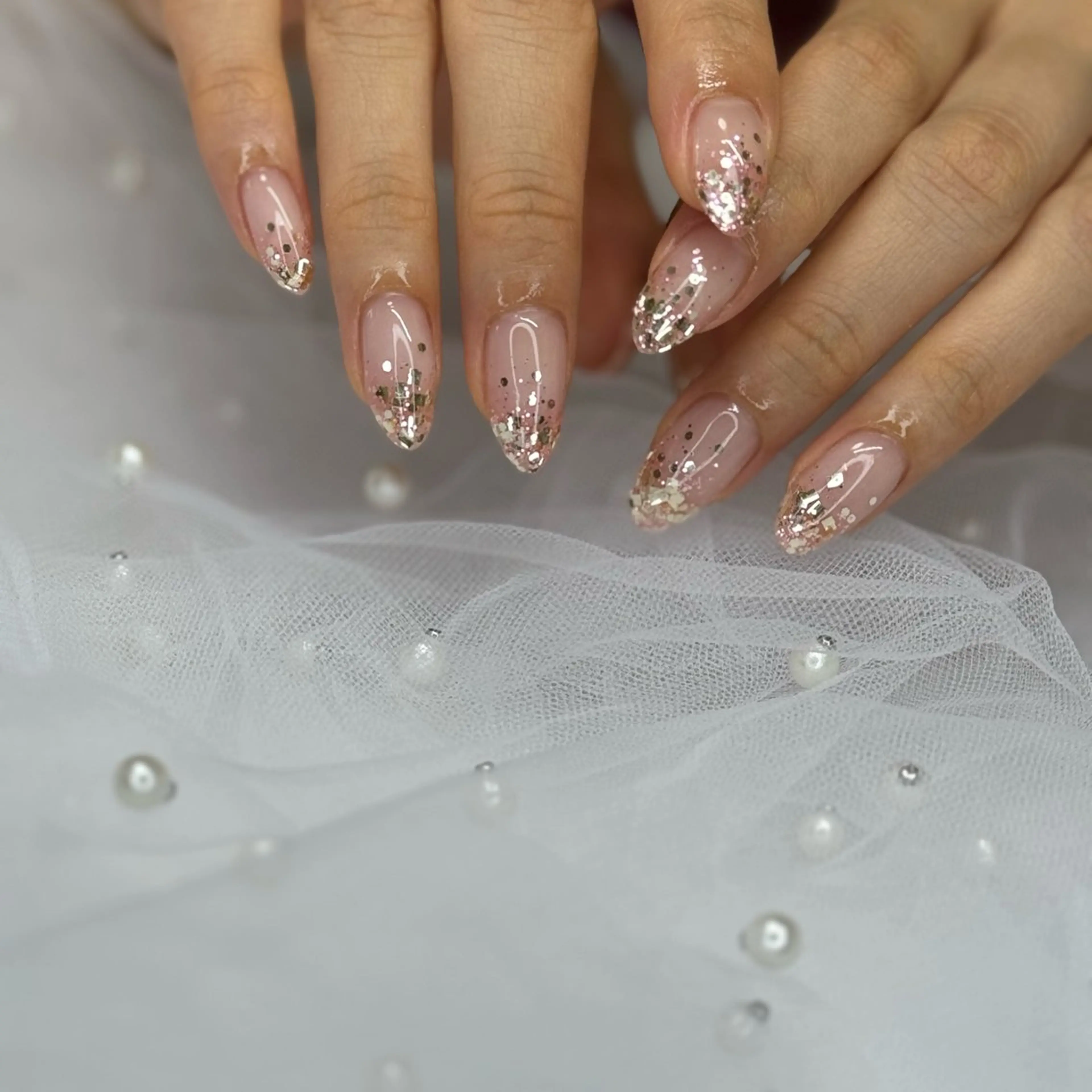 ネイル オーロラネイル フラッシュネイル フットネイル フレンチネイル 氷ネイル・うるうるネイル VENa eye＆ nail salonのマツエク・マツパデザイン