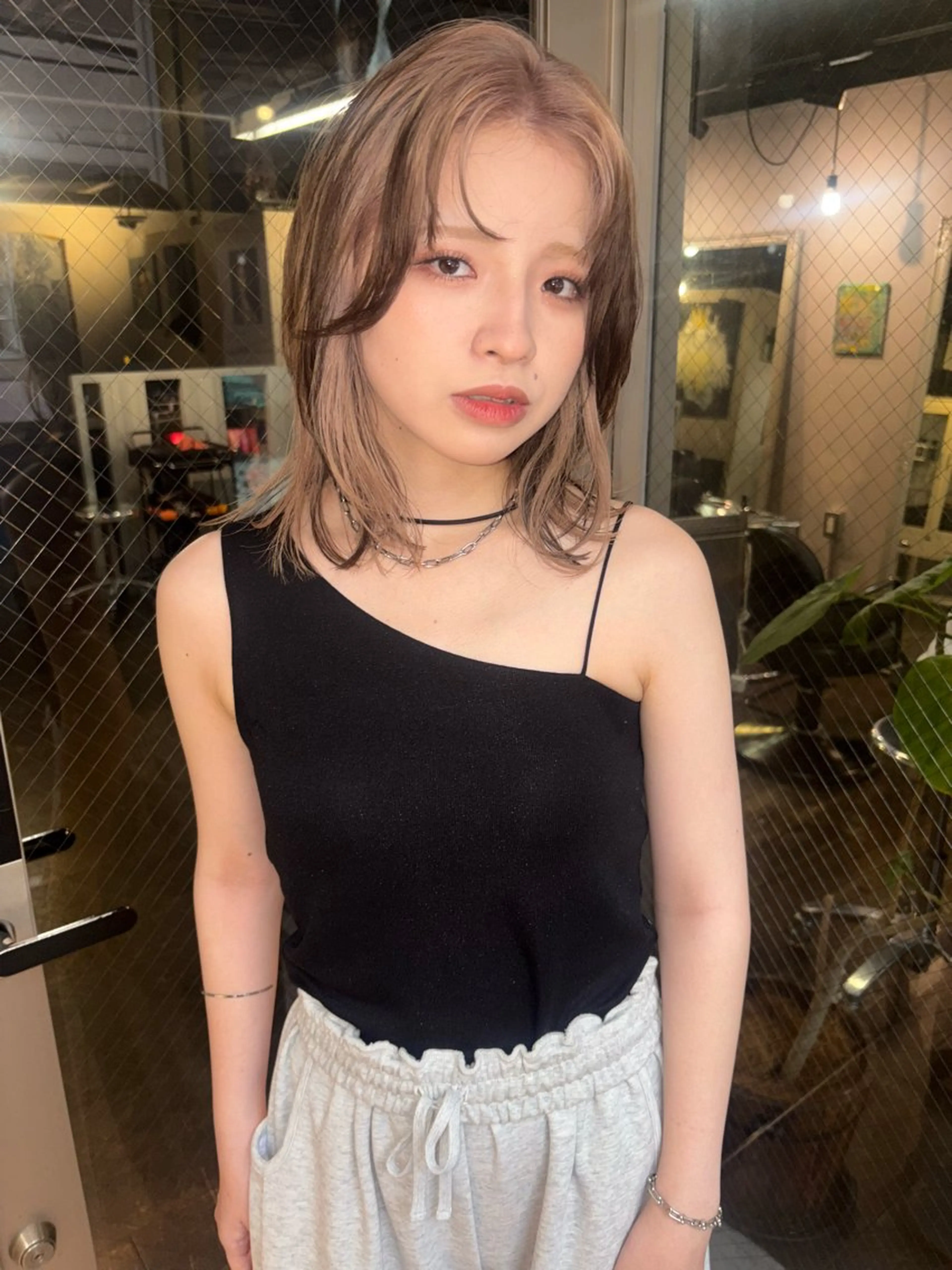 ミディアム カラー ヘアカラー givet所属・心斎橋/デザインカラ ー/海外風/ナツミのヘアスタイル