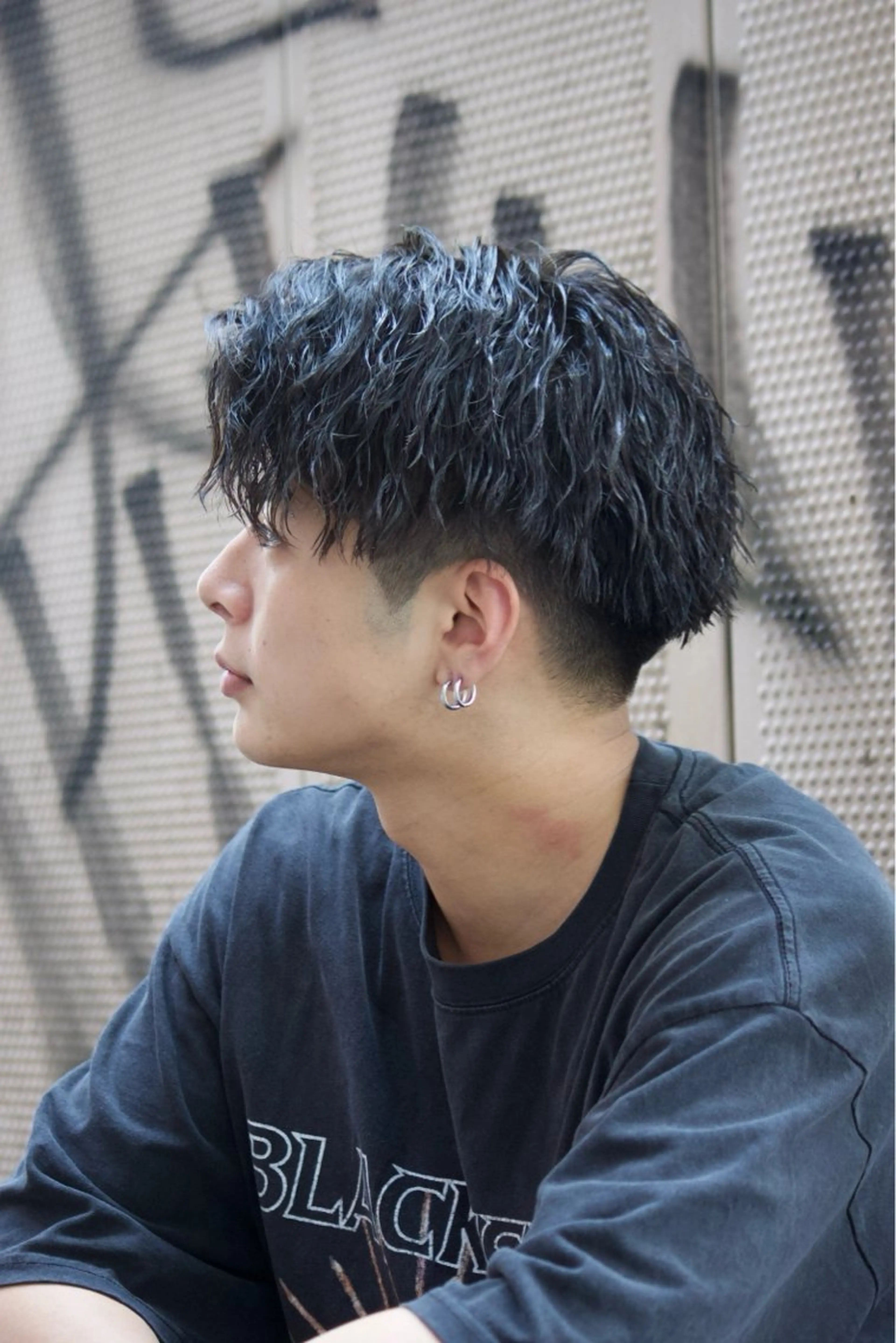 パーマ メンズ カット パーマ メンズ特化美容師/栄 /本間さつきのヘアスタイル