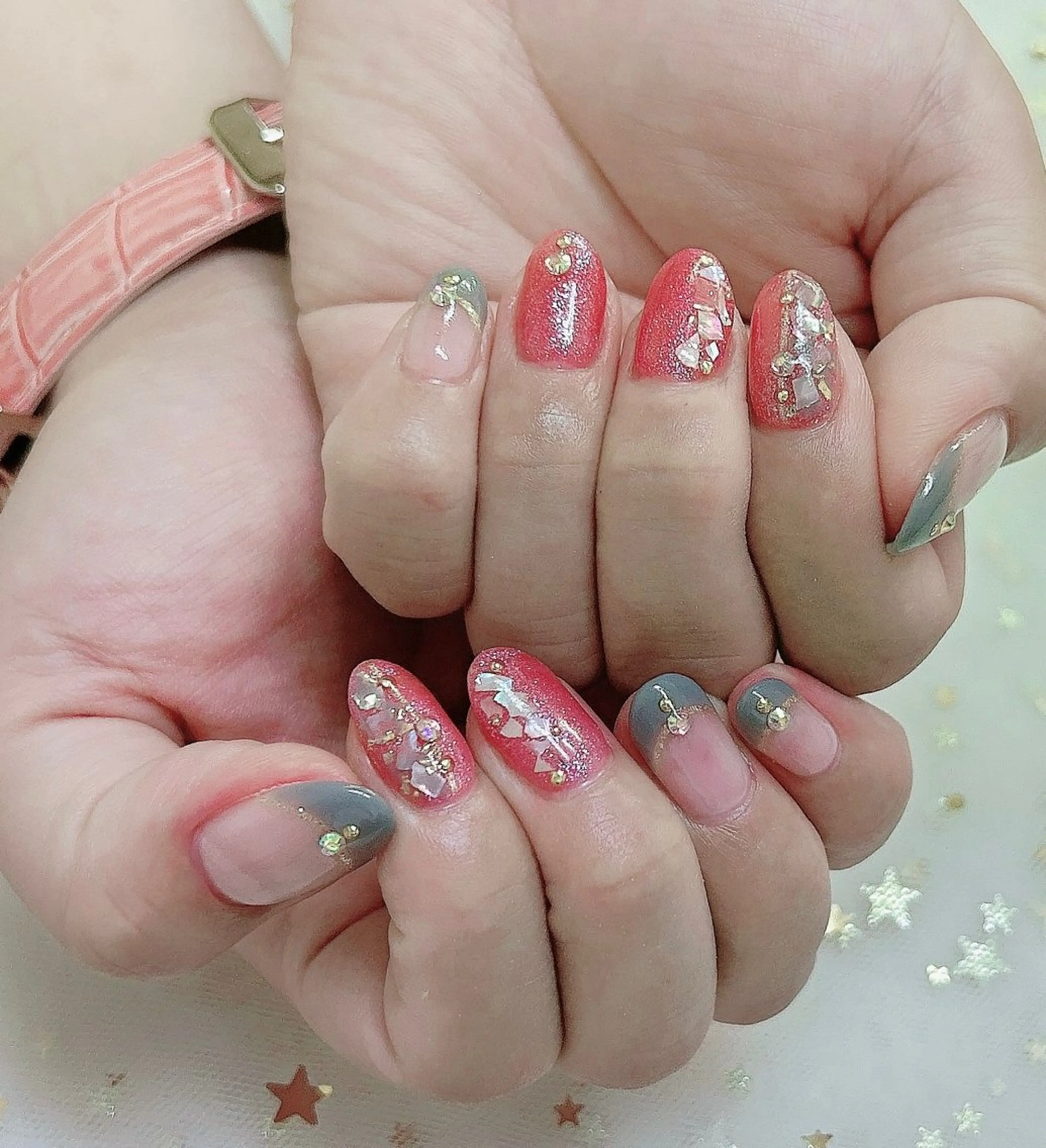 ネイル ハンドネイル 上福岡 らんらんのネイルデザイン