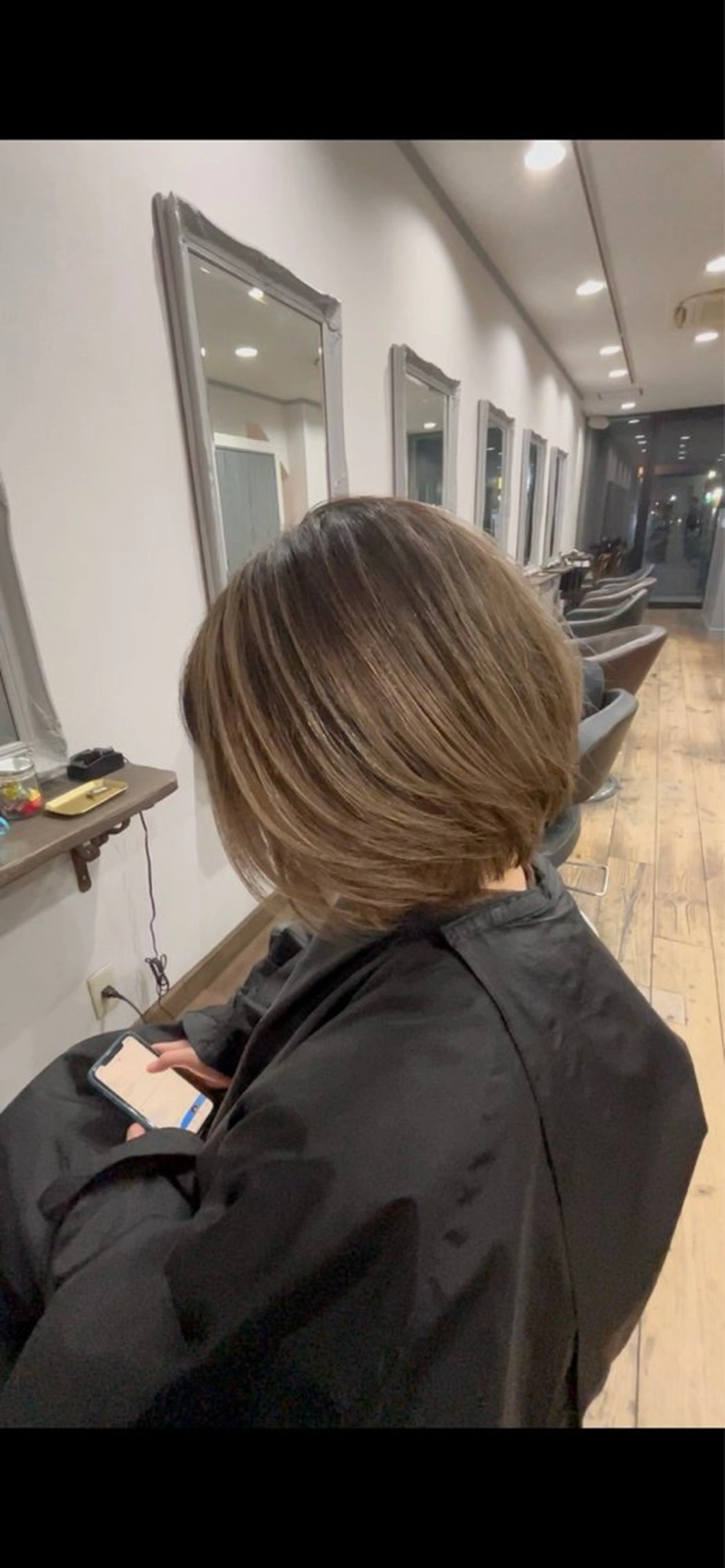 カラー バレイヤージュ バレイヤージュ 宮本宗嵩のヘアスタイル