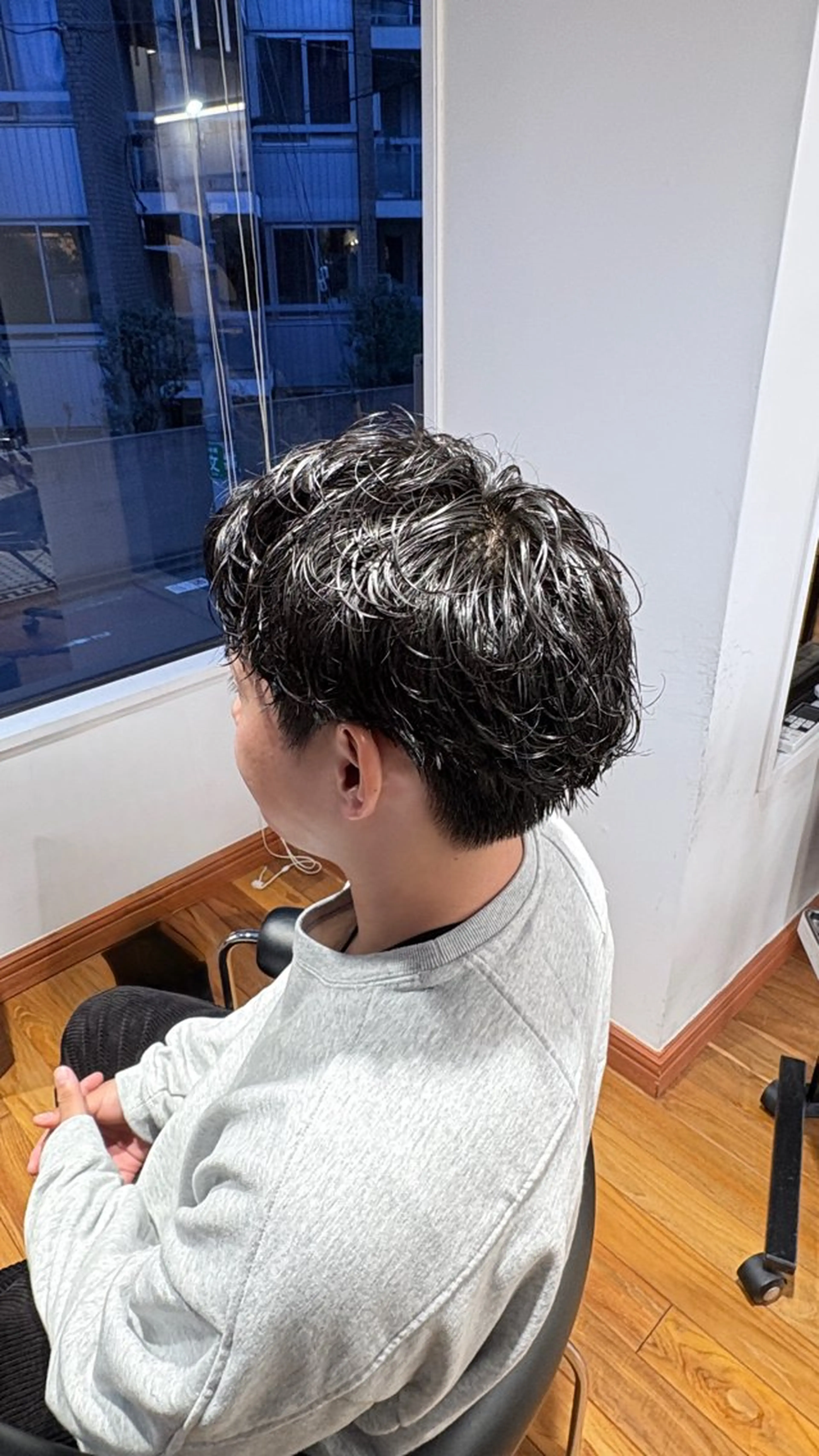 ショート メンズ メンズパーマ THE DAY TOKYO  men’s cut 表参道/青山所属・メンズカット 髙橋創のヘアスタイル