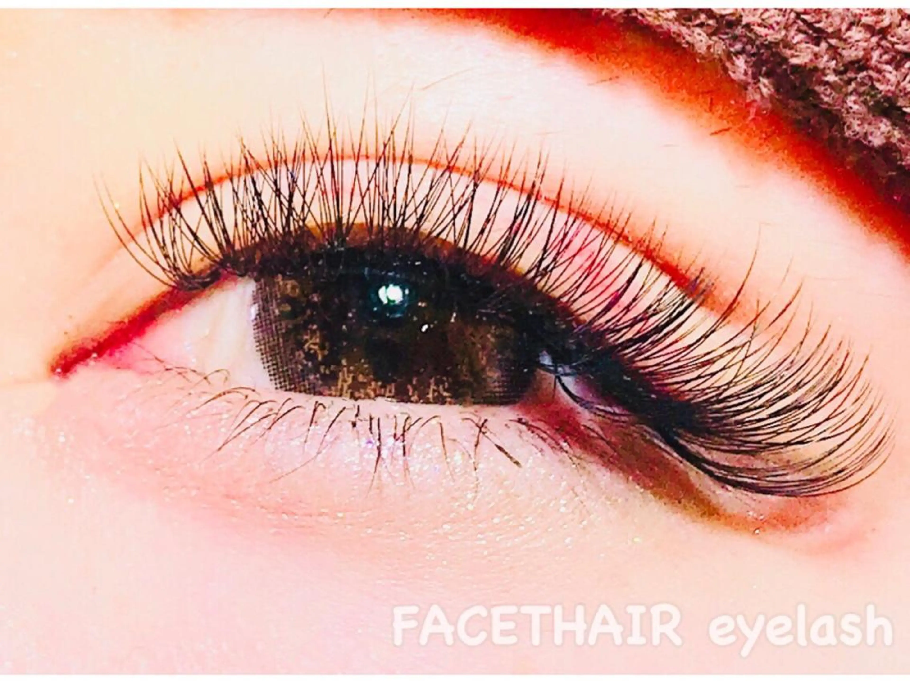 マツエク・マツパ Dカール 目尻長め u.ance.所属・u.ance. 【ﾕｱﾝｽ】のマツエク・マツパデザイン