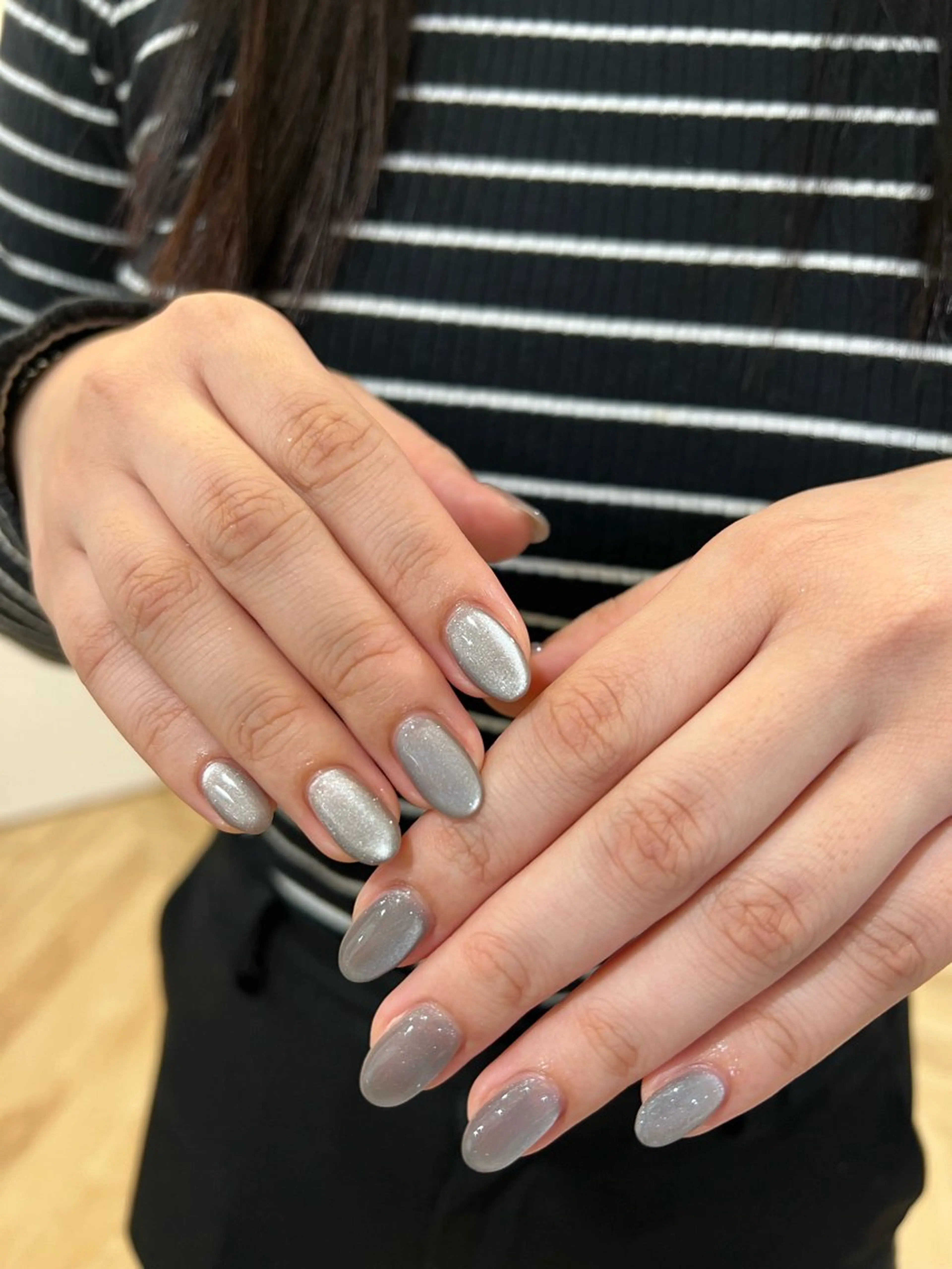 ネイル マグネットネイル ハンドネイル フットネイル ハンドケア Nes.Nail所属・Miyagi Asamiのネイルデザイン