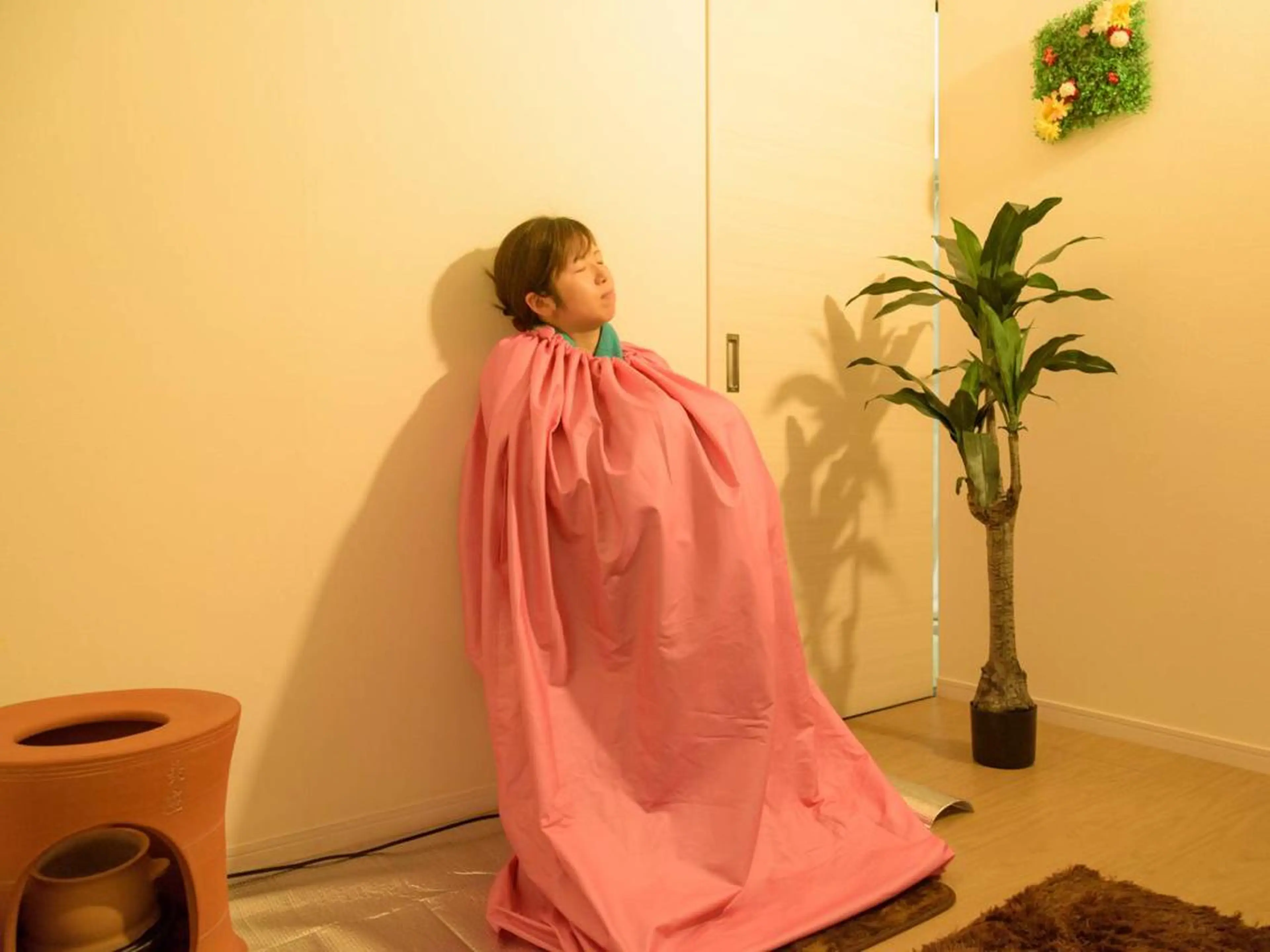 〈商標取得〉麦飯水のよもぎ蒸し30分の写真