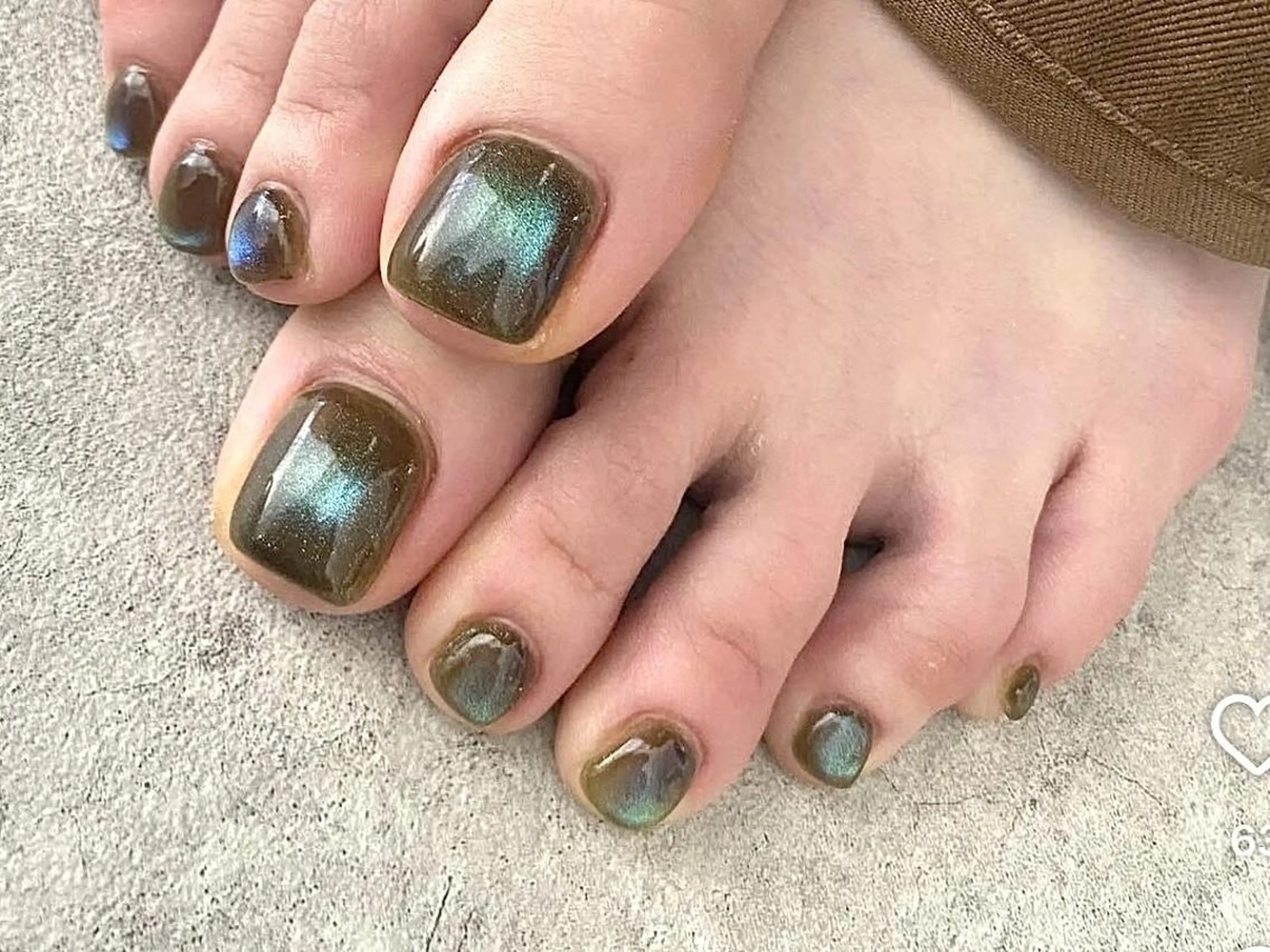 ずーっと使える♪ フット　マグネット　¥8000　《ケア＆バス込》の写真