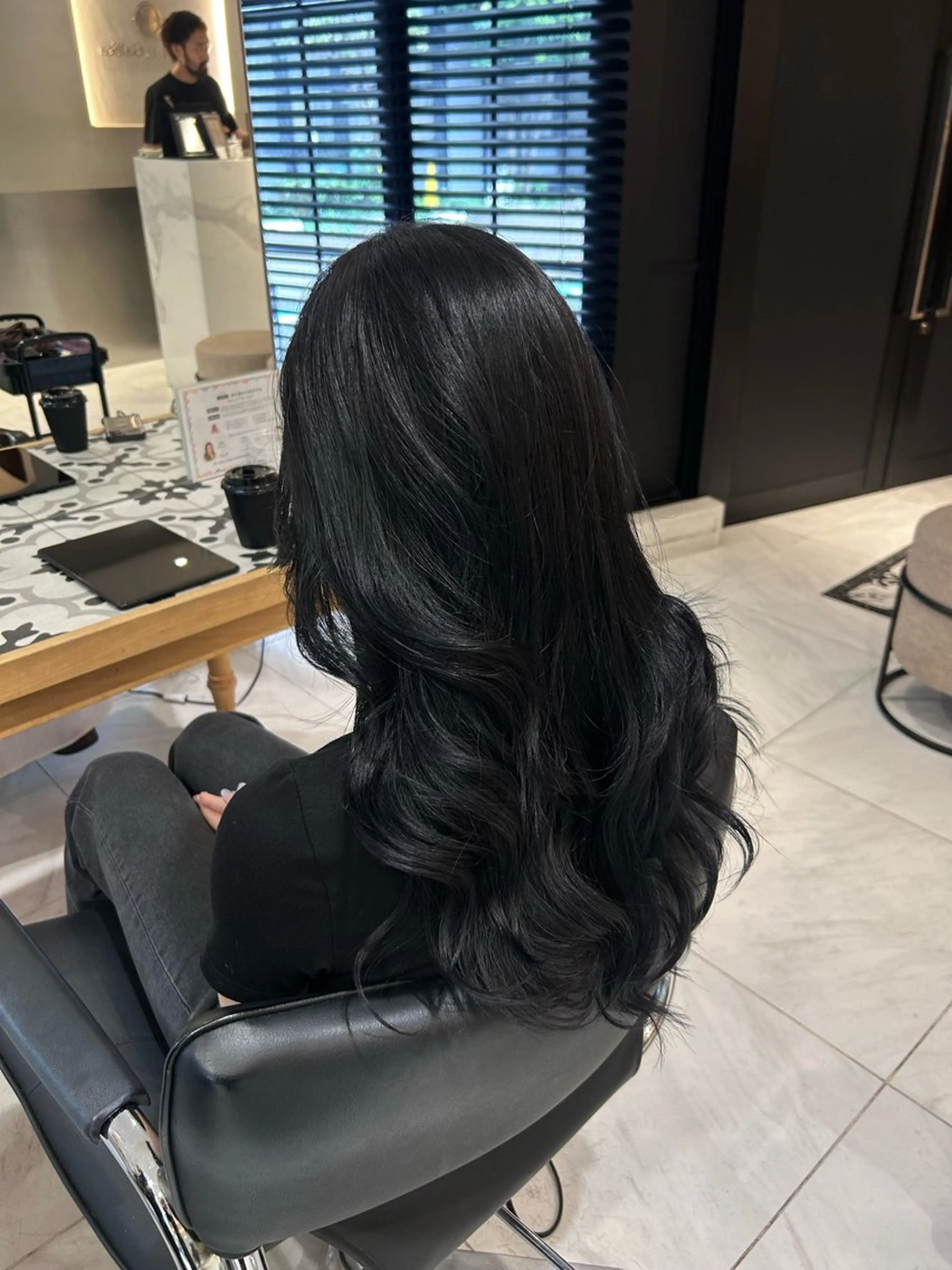 カラー ヘアカラー トリートメント ヘッドスパ ヘアセット miko🪽地毛風/ ハイトーン/レイヤーのヘアスタイル