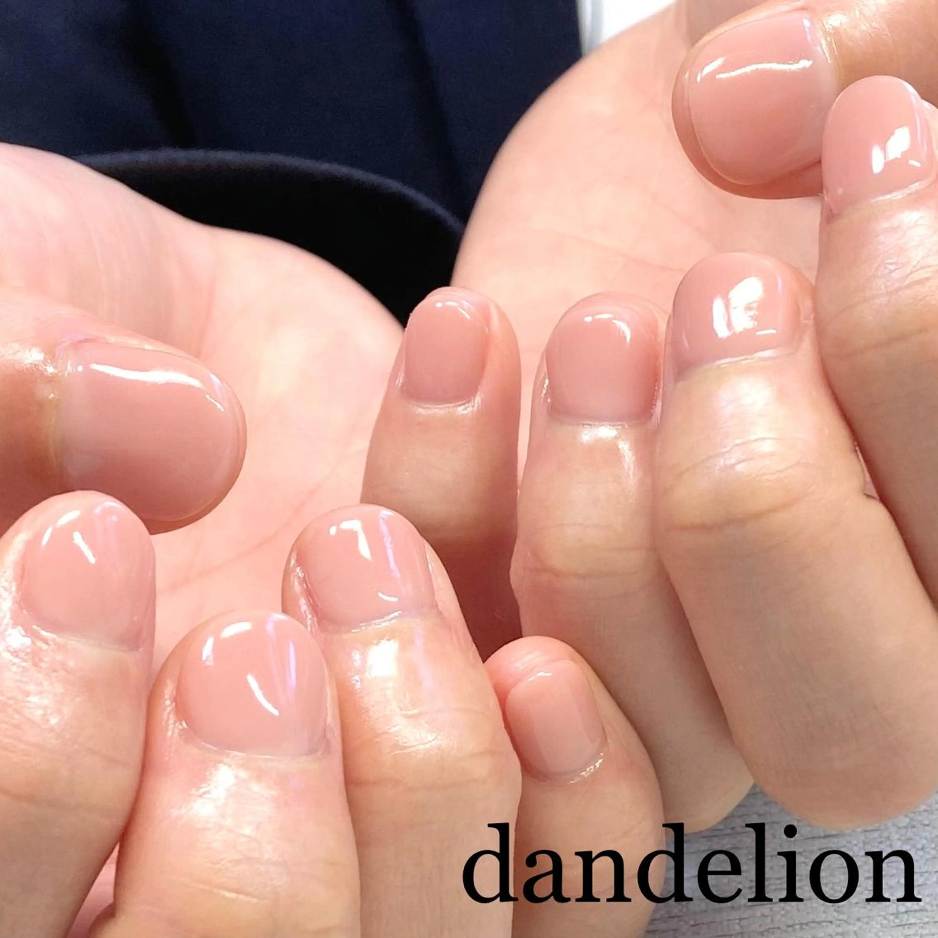 ネイル ハンドネイル ハンドケア dandelion ダンデライオンのネイルデザイン