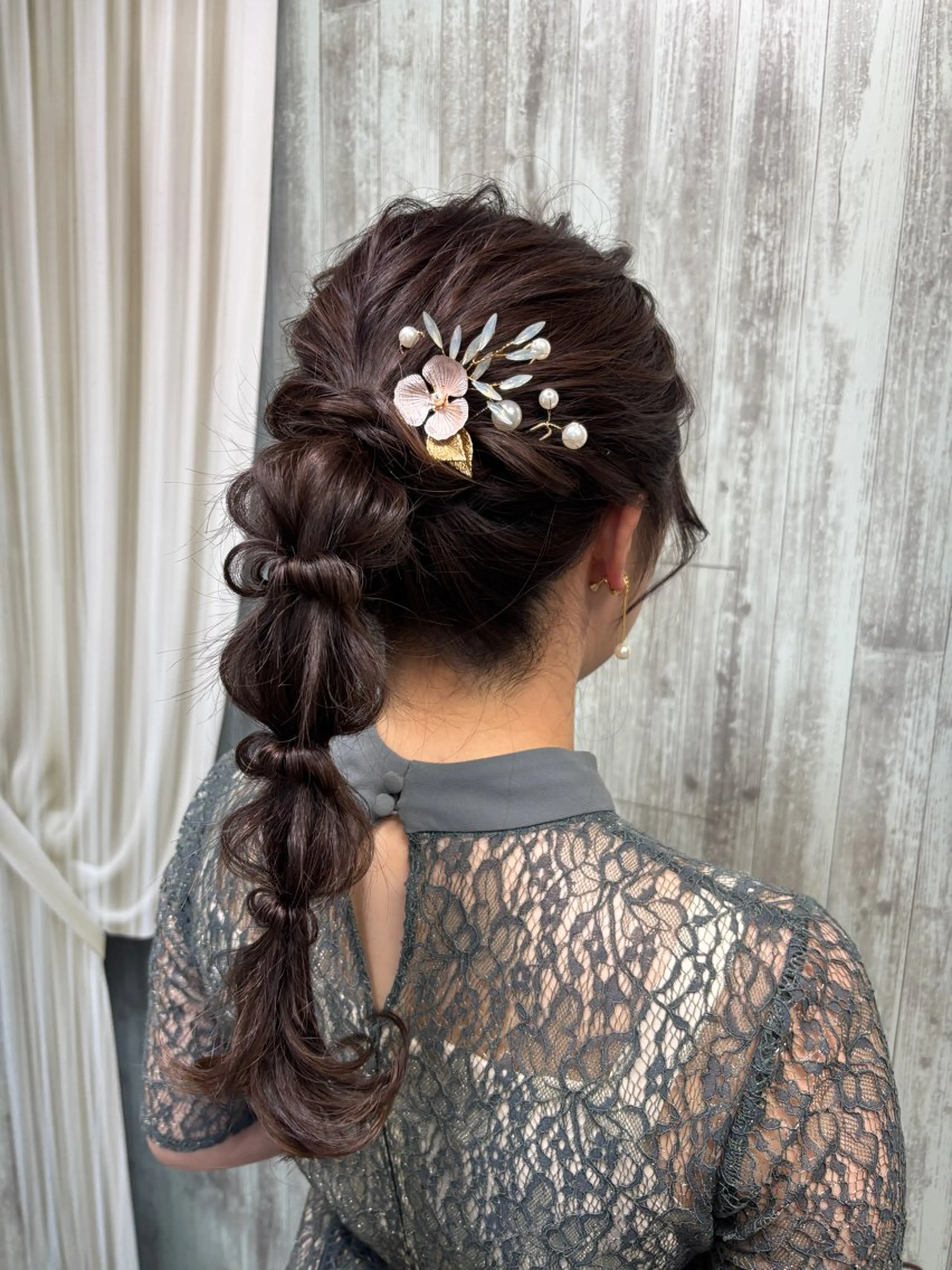 セミロング ヘアセット FRAME ASUKAのヘアスタイル