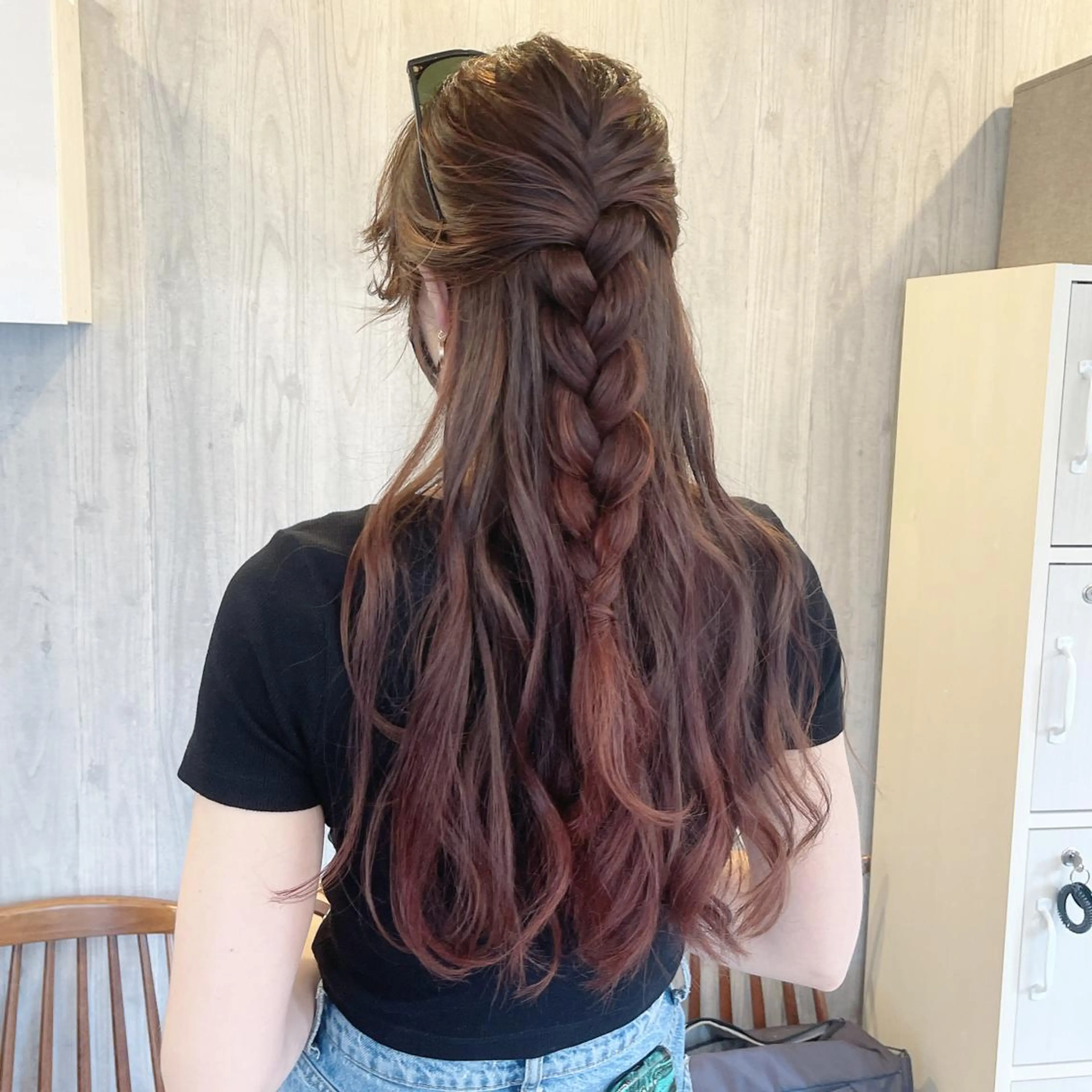 ロング 【指名No1】飯塚 宏美のヘアスタイル