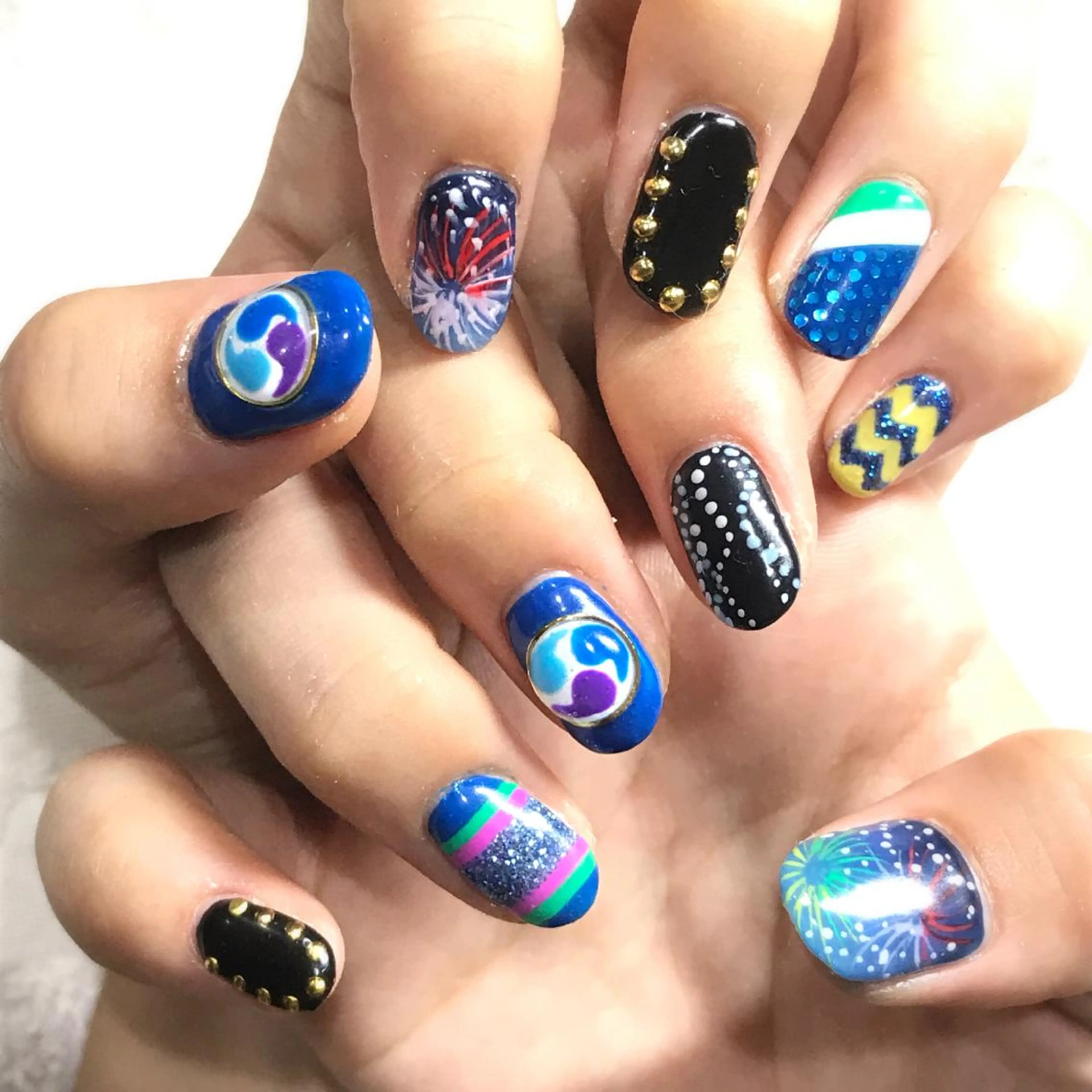 ネイル ジェルネイル 渋谷ビュレネイル Kaoruのネイルデザイン