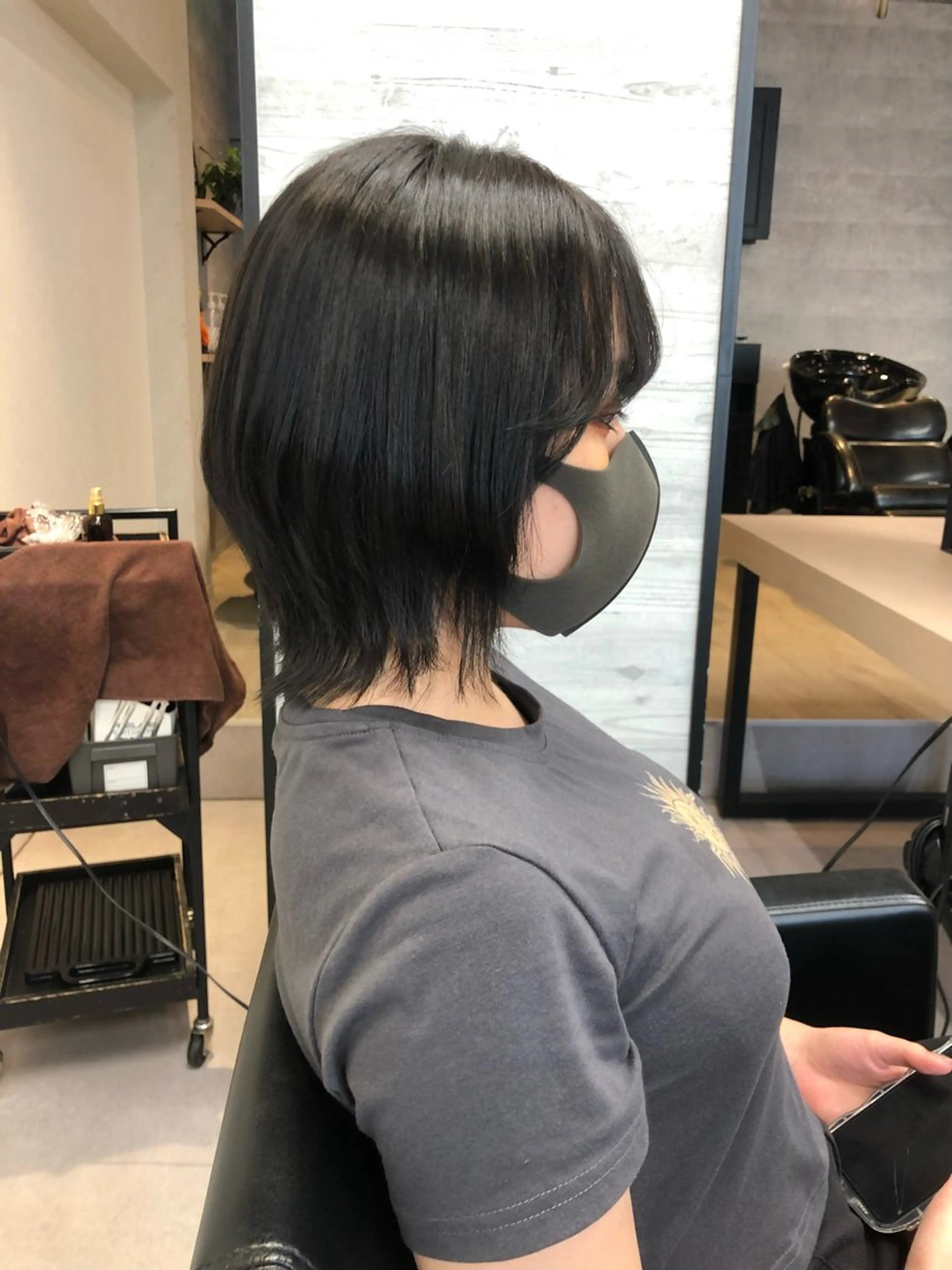 ショート 縮毛矯正 🪞個室サロン/韓国 艶髪/keito🪞のヘアスタイル