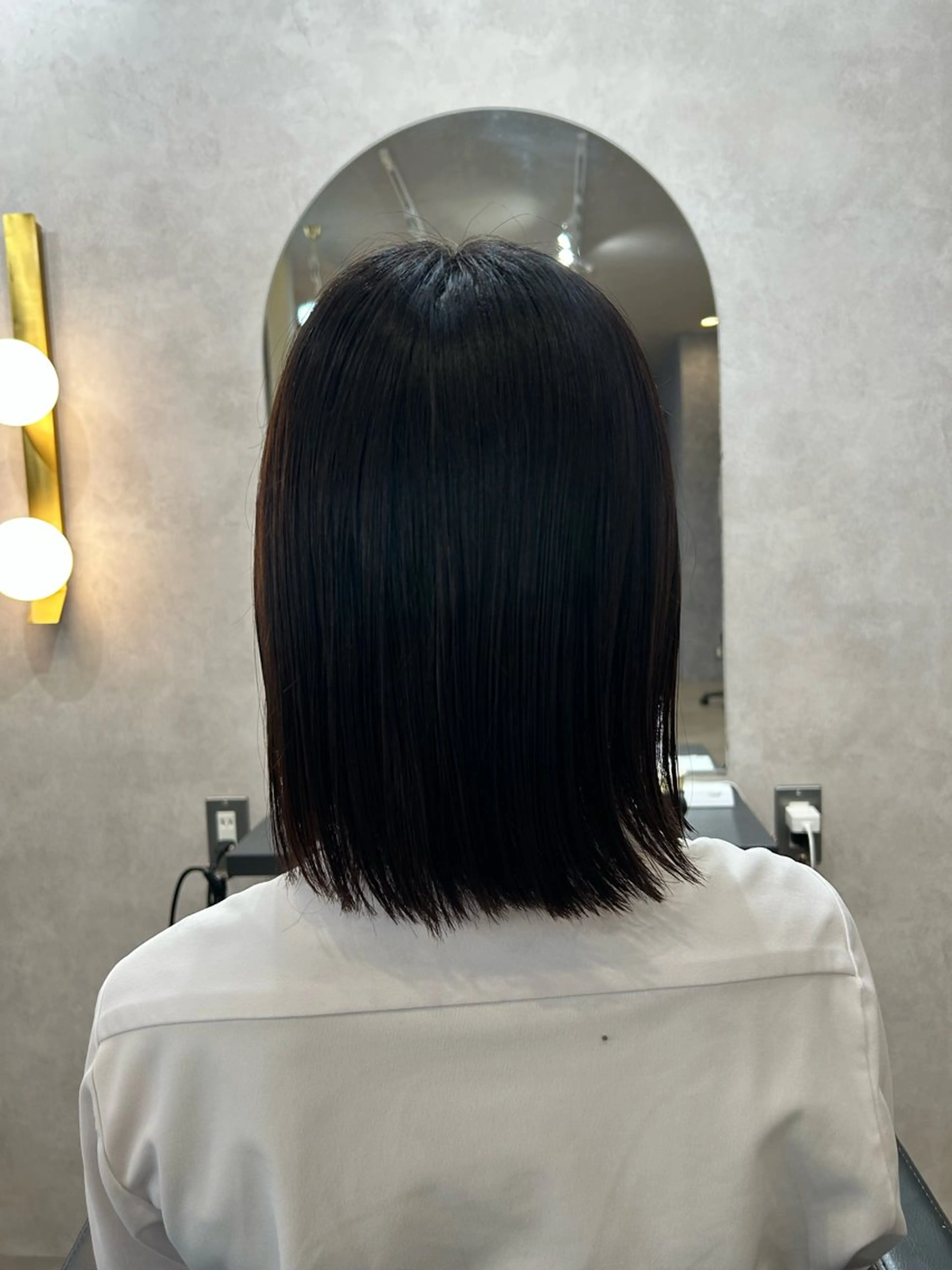 縮毛矯正 石原 侑季のヘアスタイル