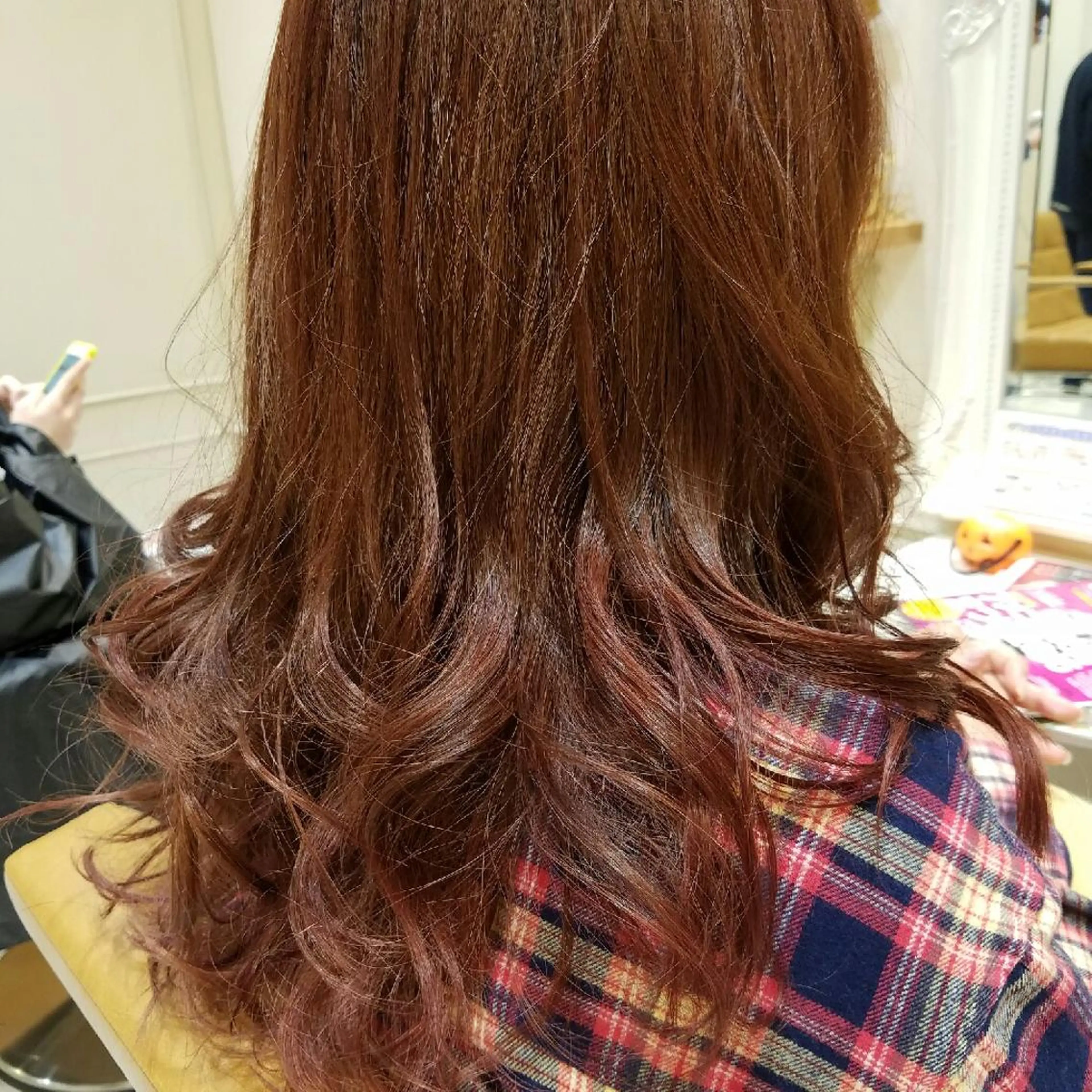 セミロング ロング カラー イルミナカラー ピンクカラー grow上野御徒町【グロウ】所属・ブリーチ・ハイトーン 特化🎉内山のヘアスタイル