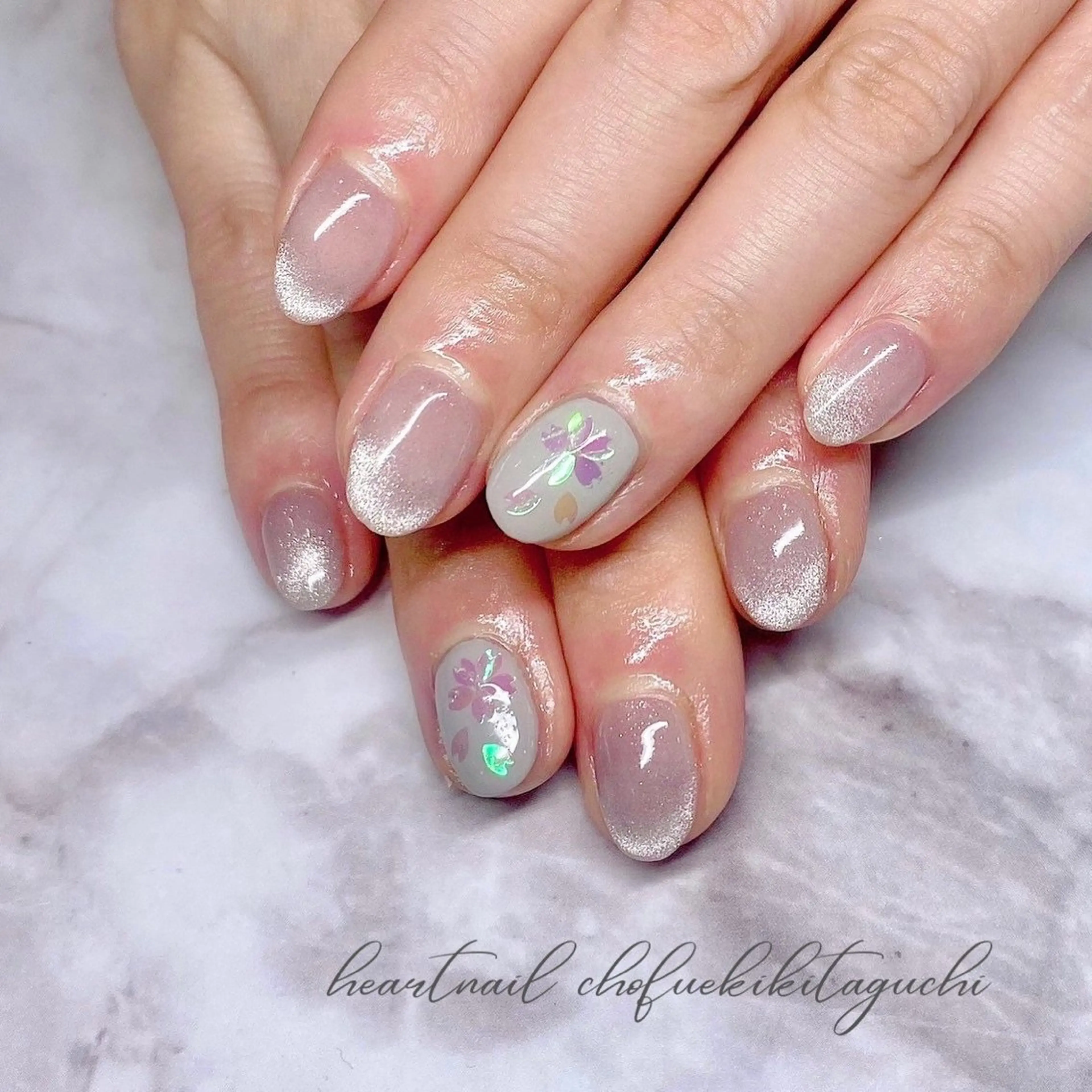 ネイル ハンドネイル 💎Heart Nail💎のネイルデザイン