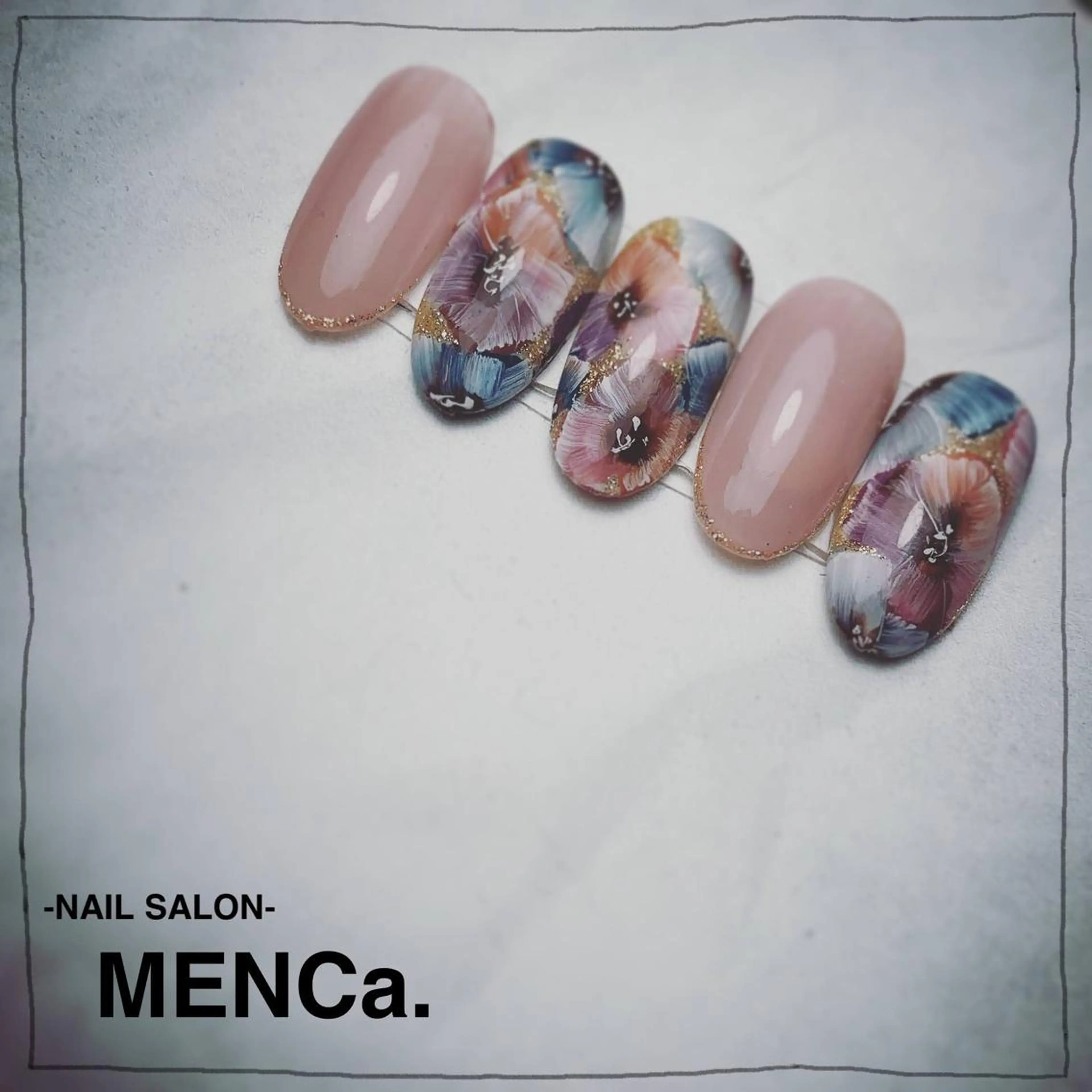 ネイル ハンドネイル 江崎 景子のネイルデザイン