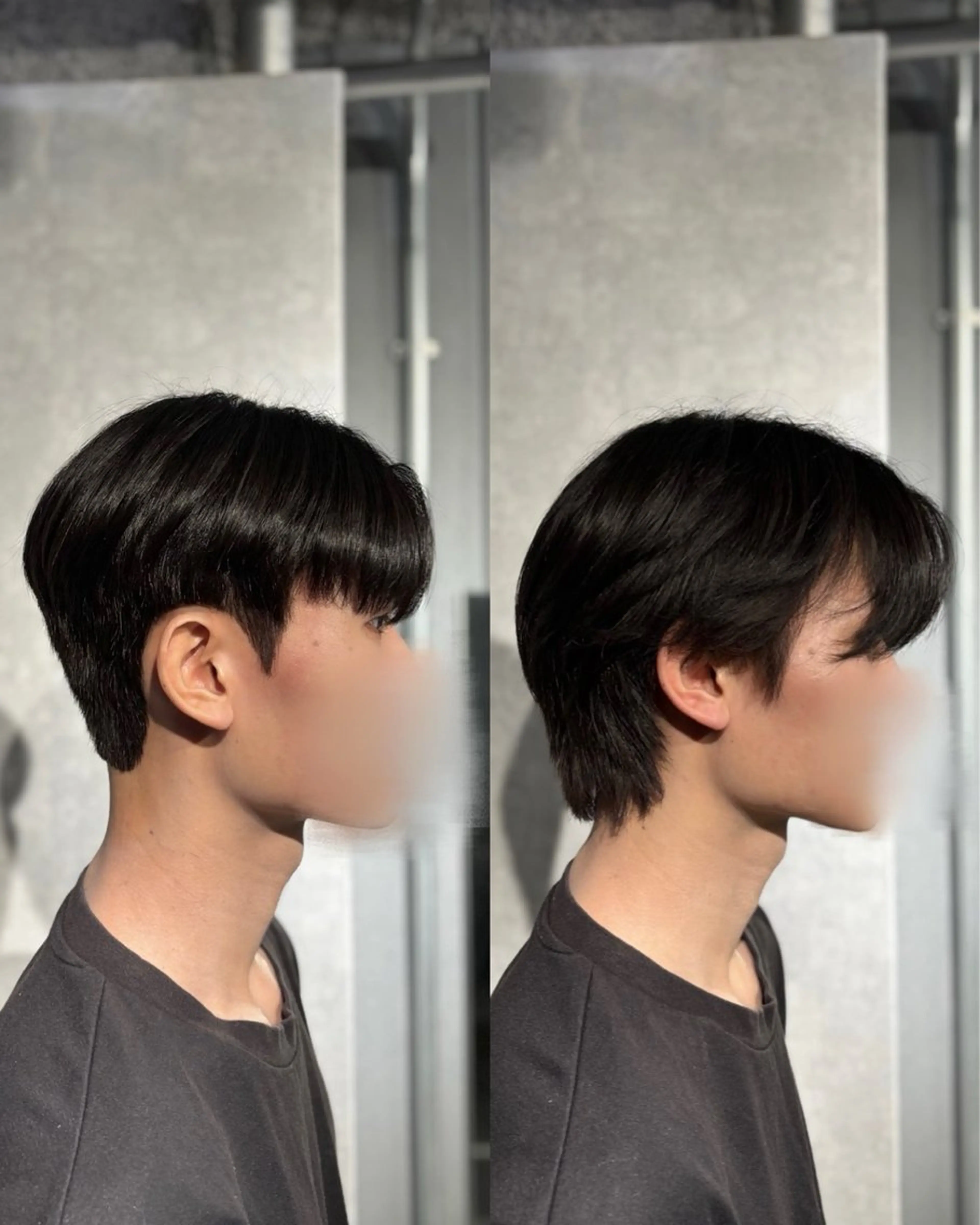 ショート パーマ メンズ カット パーマ 韓国メンズヘア/ ダウンパーマ/歩夢のヘアスタイル