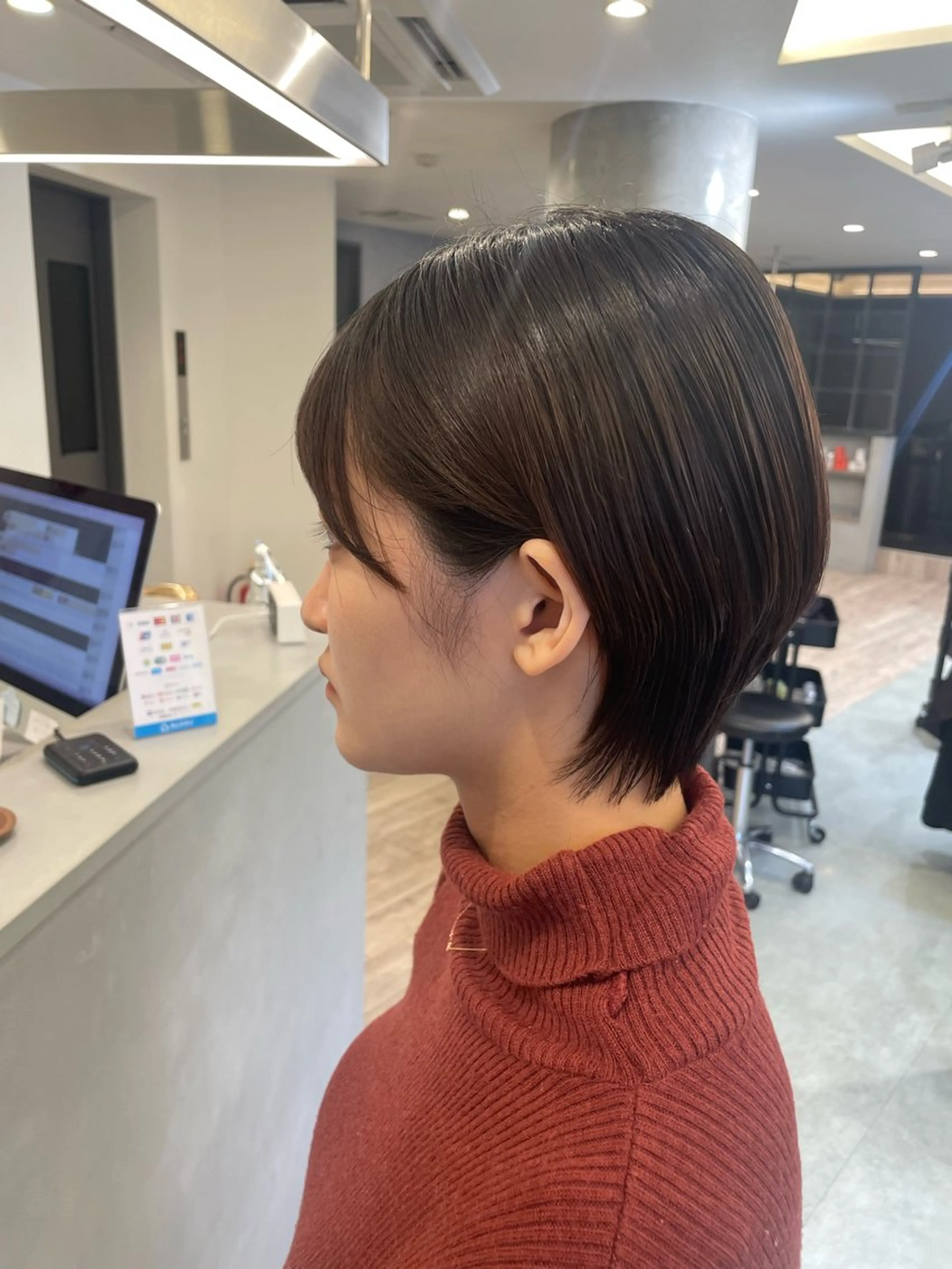 ショート ♡似合わせハイトーン ♡maiのヘアスタイル