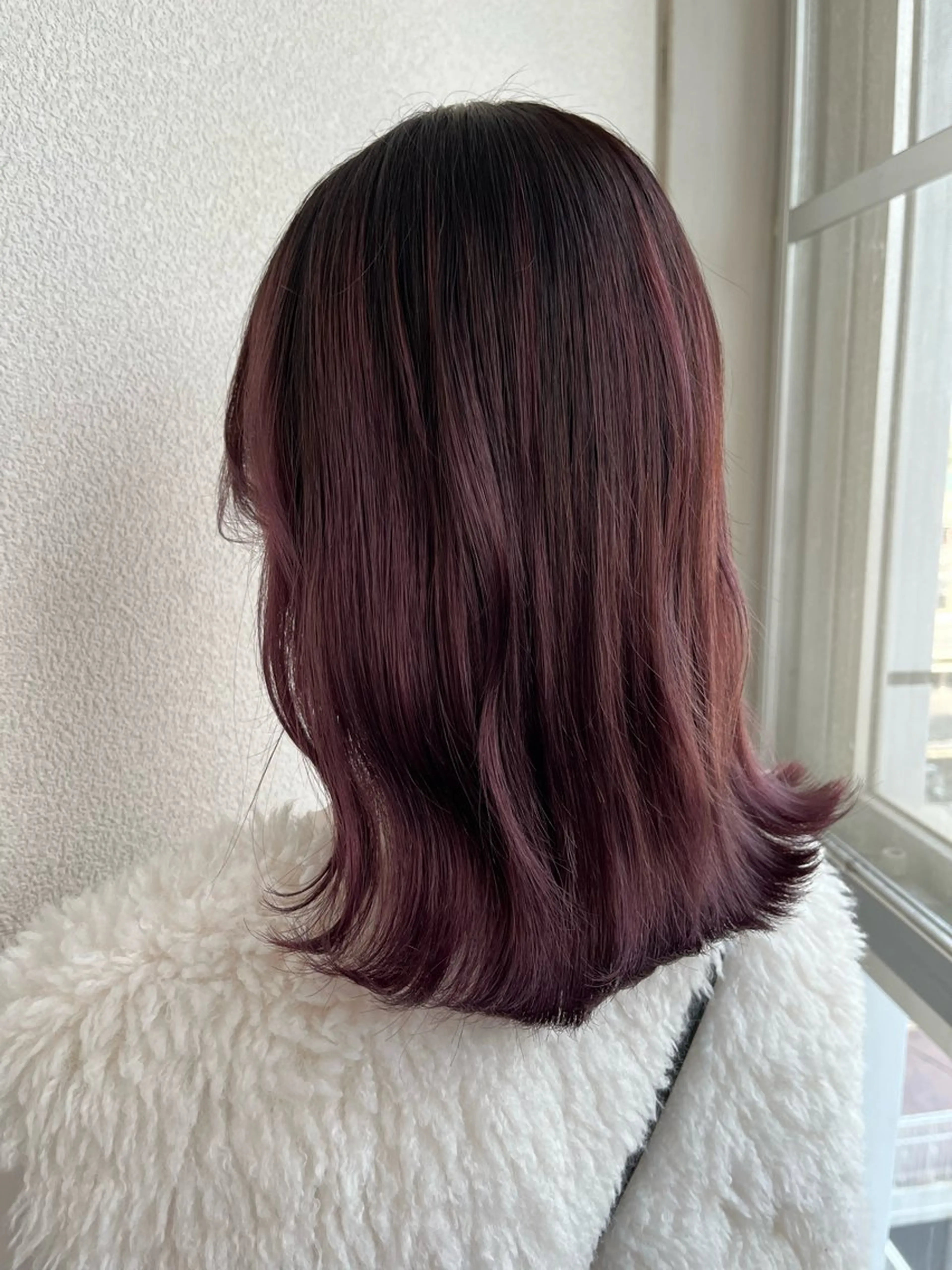 ミディアム REN⭐️ ショートモデルのヘアスタイル