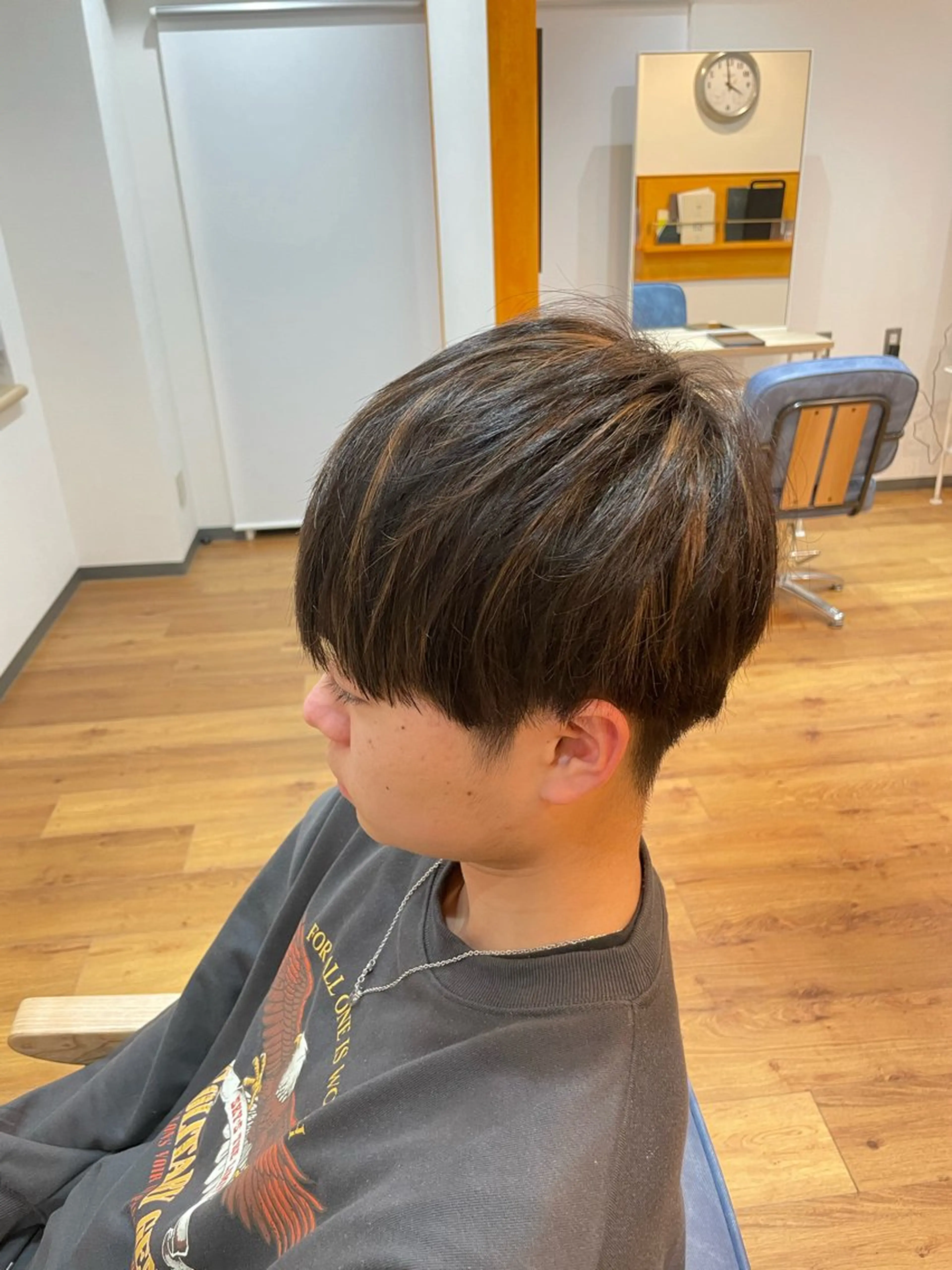 メンズ メンズハイライト カット ヘアカラー トリートメント Aguhairponte所属・メンズ 特化・川田のヘアスタイル