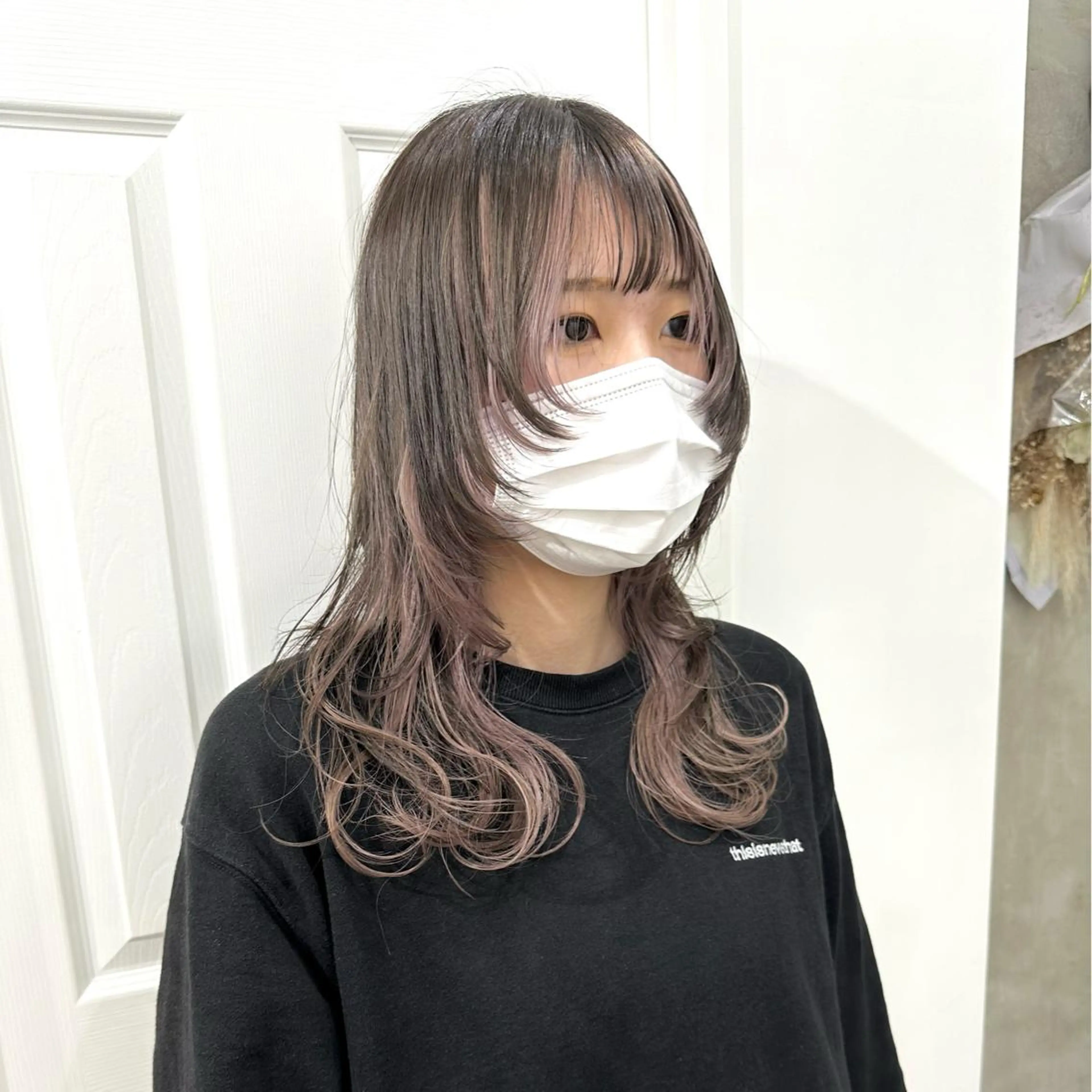 ミディアム カラー パーマ ヘアアレンジ メンズ 抜きっぱなしブロンド ササキカズマのヘアスタイル