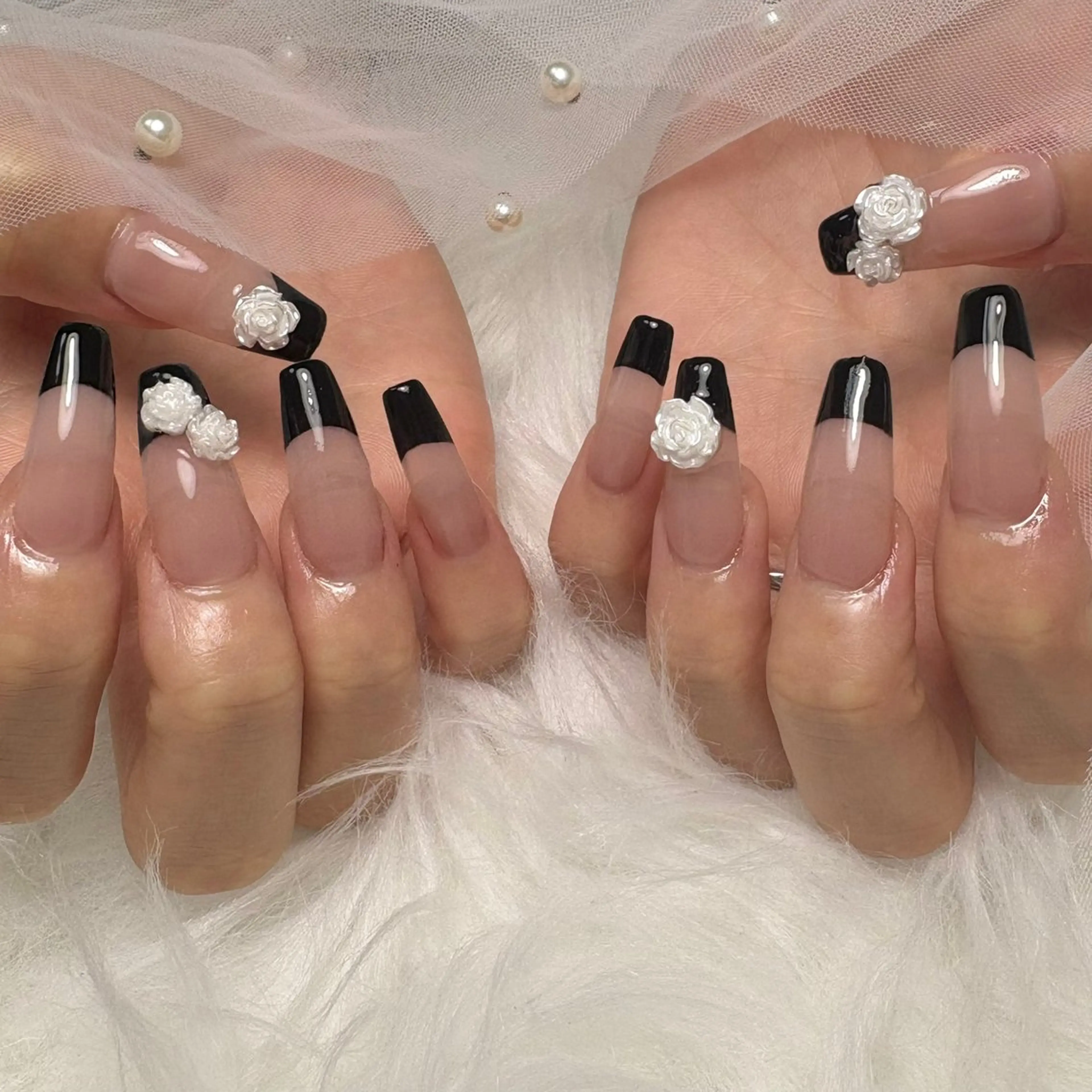 ネイル 長さ出し ネイルチップ ハンドネイル cee. ckikakoのネイルデザイン