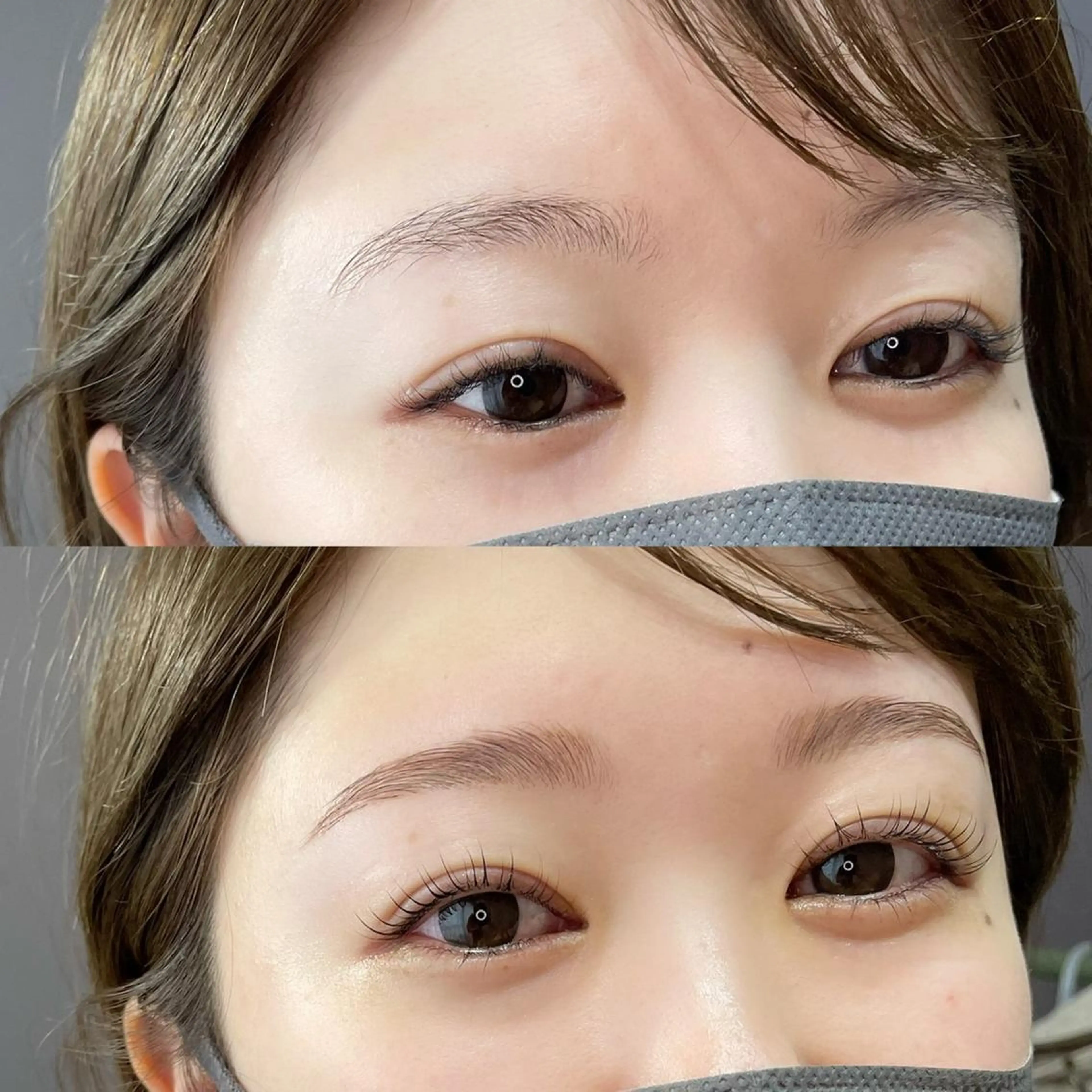 （新規）🫐ハリウッドブロウ➕パーソナルラッシュリフト（上下）¥16500→10%off💡の写真