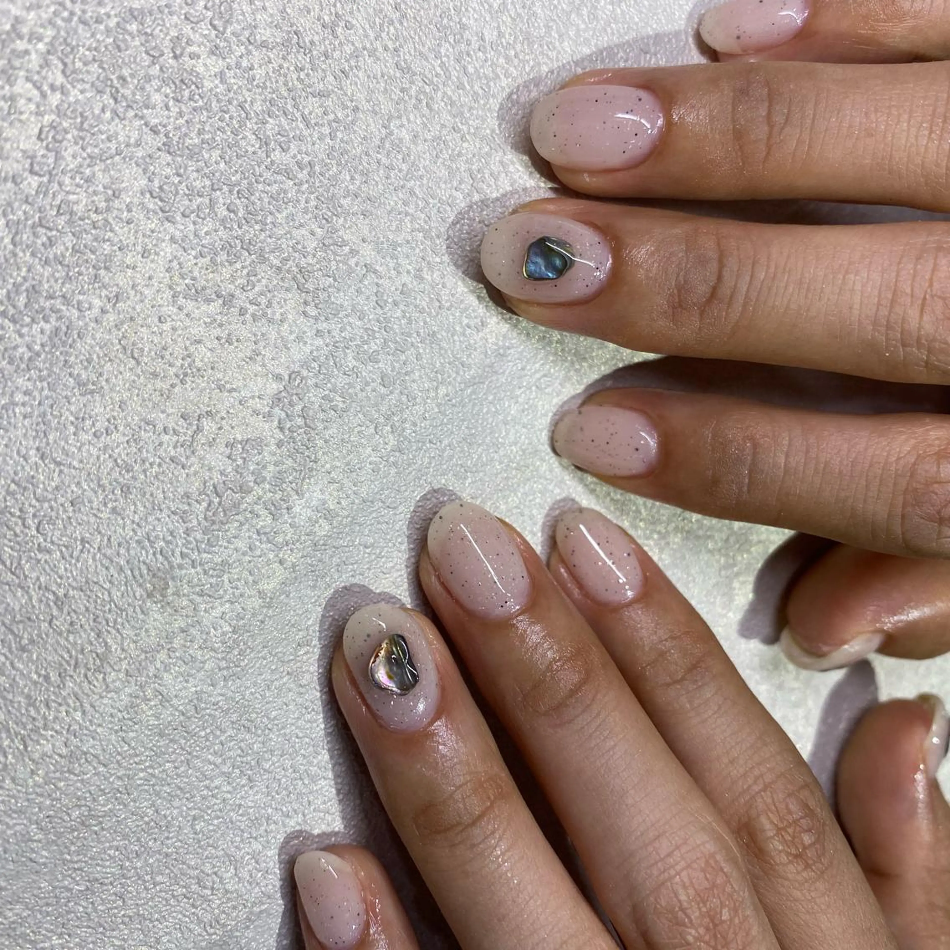 ネイル ハンドネイル Amber21.所属・Nagahama Akariのネイルデザイン