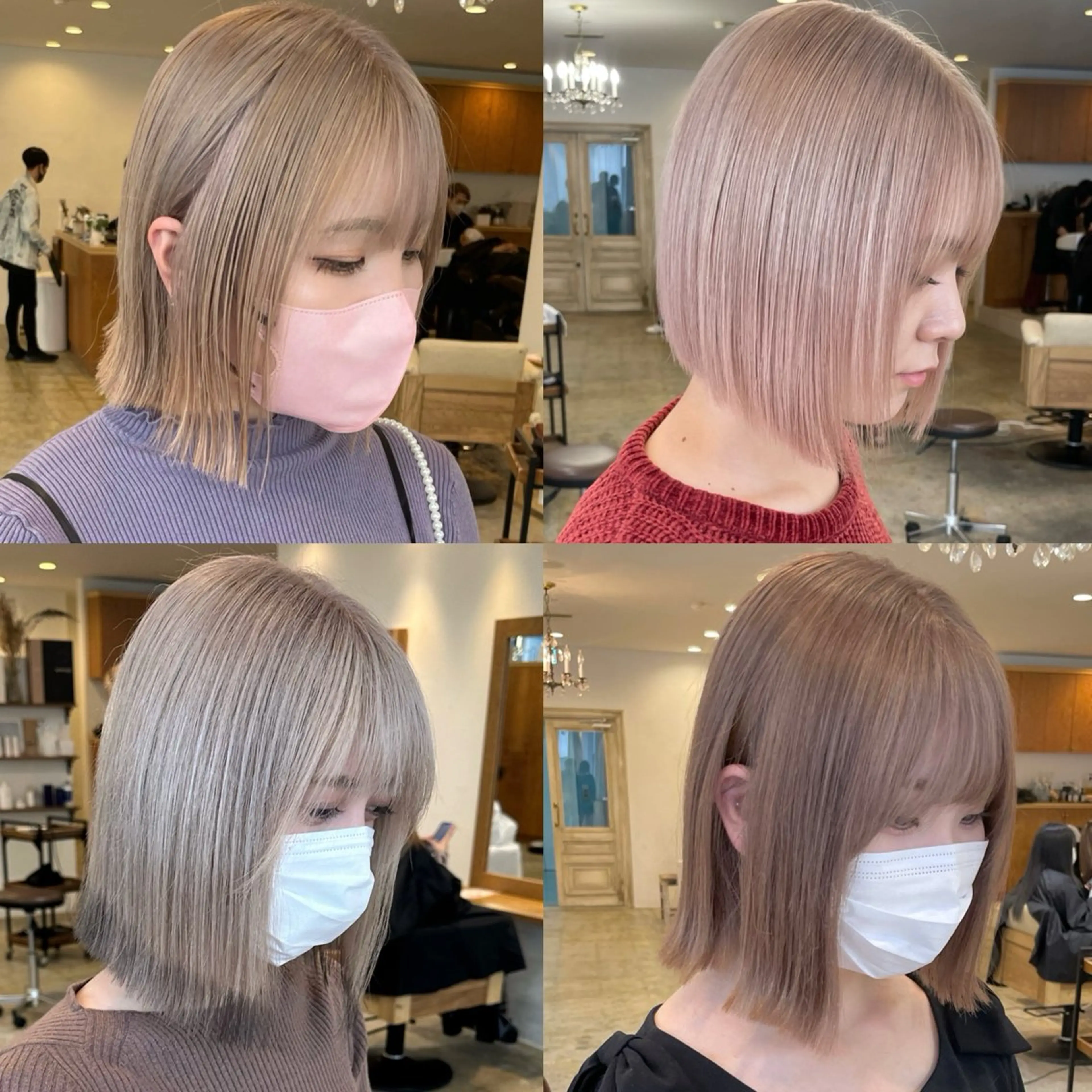 【✂️朝ラク重視✂️】スタイリング簡単大人ボブ＆コーティングトリートメント￥1500の写真