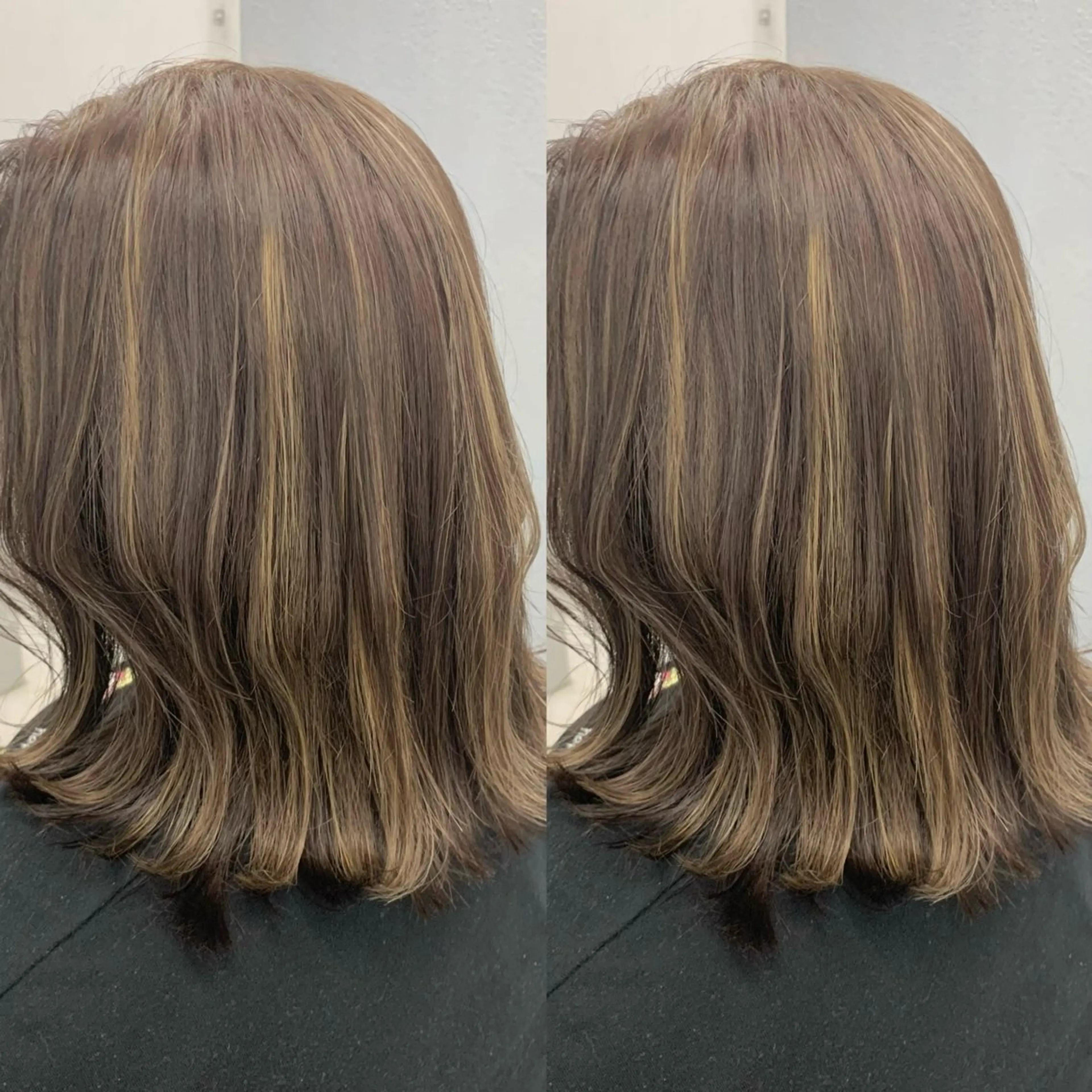 ミディアム ブリーチ無しカラー✨ 美鈴のヘアスタイル