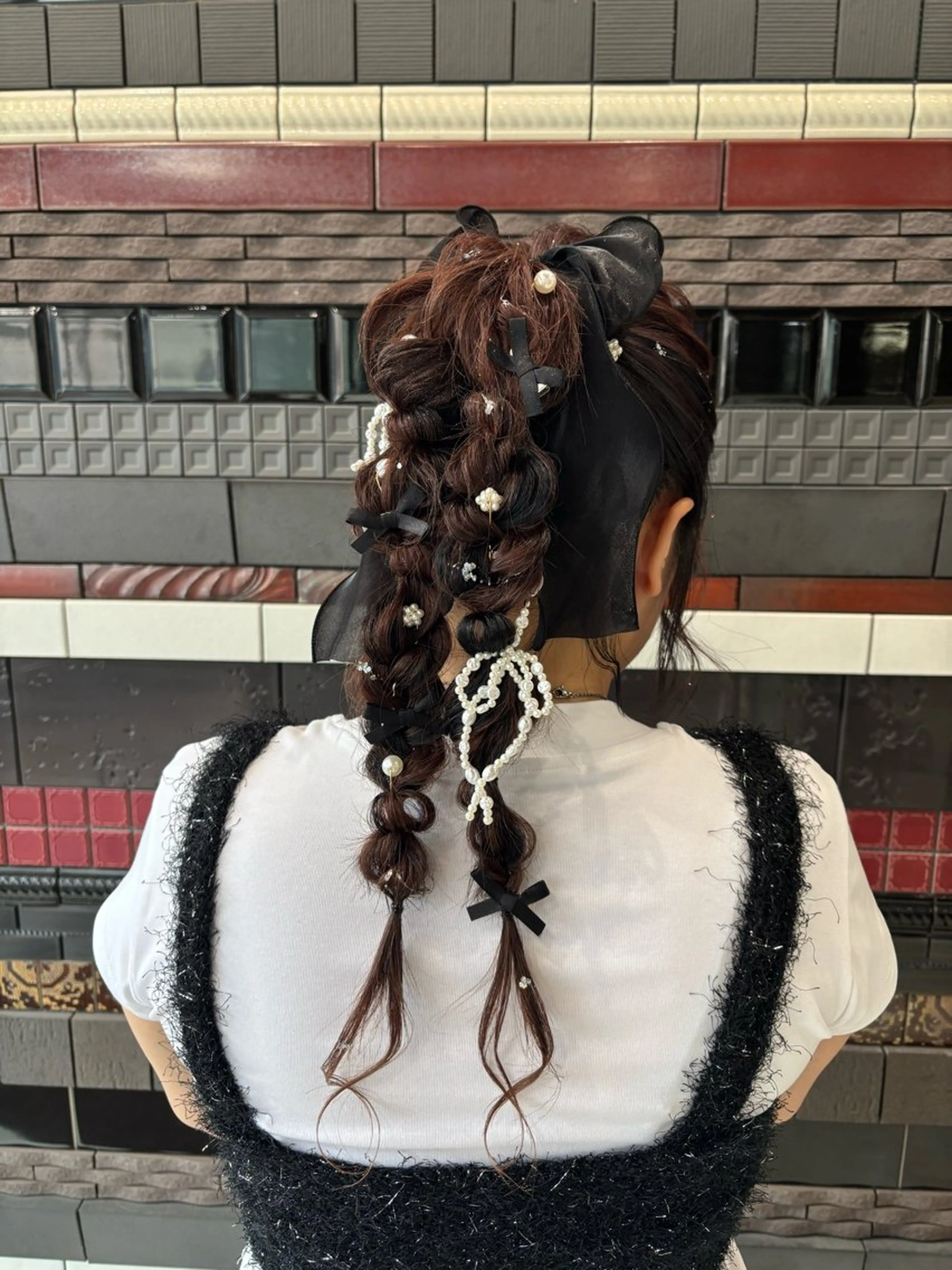 ロング design salonLia所属・色落ちまで2度綺麗な ハイトーン🪞／ミクのヘアスタイル