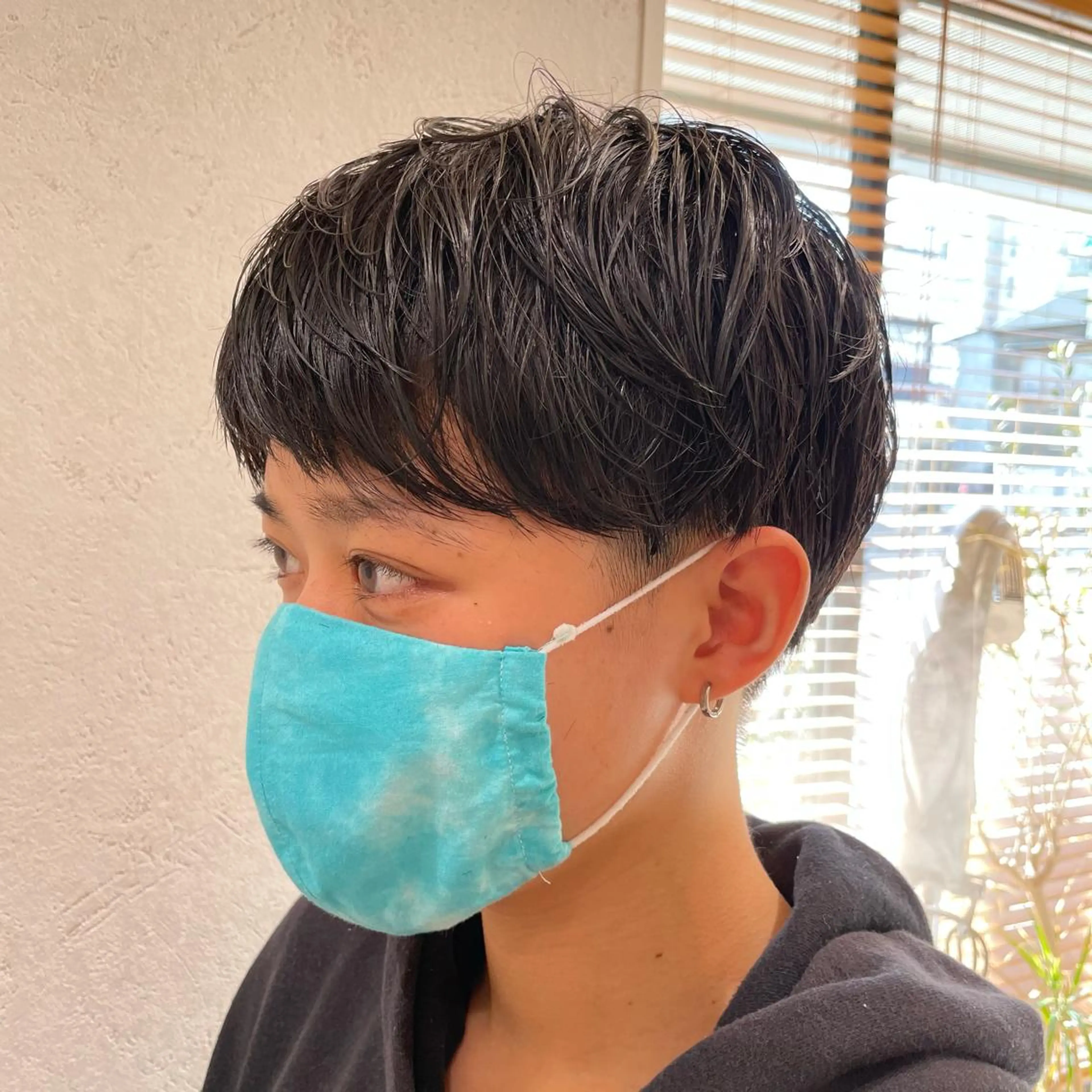 ショート うる艶レイヤーカット hinakoのヘアスタイル